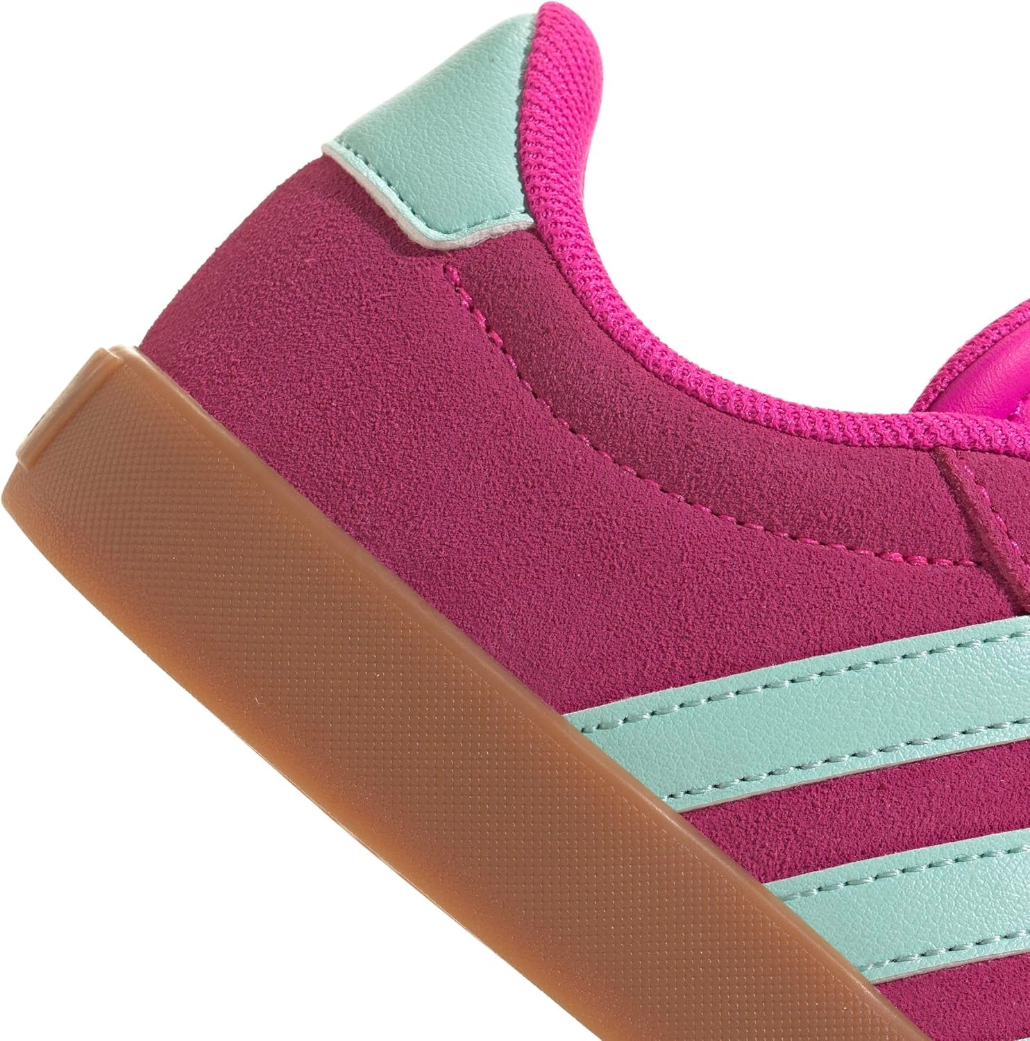 image:imageAdidas UnisexChild Vl Court BoldShock PinkSemi Flash AquaLucid Lemon