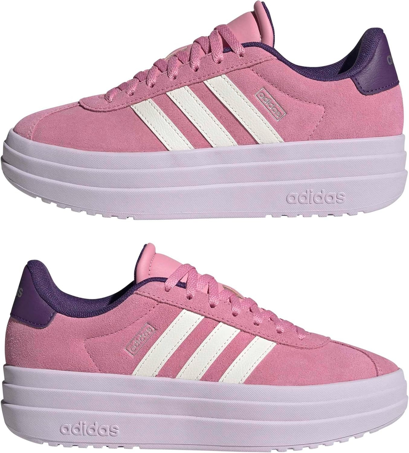 image:imageAdidas UnisexChild Vl Court BoldSt Tropic BloomWhiteViolet