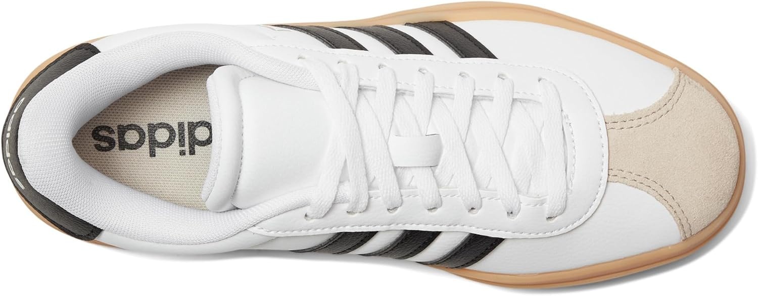 image:imageAdidas UnisexChild Vl Court BoldWhiteBlackWonder Beige