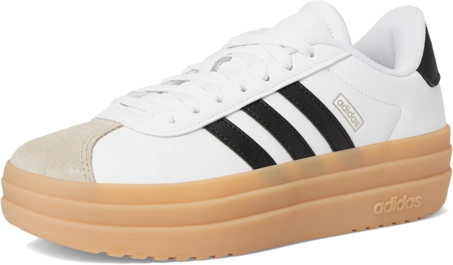 image:imageAdidas UnisexChild Vl Court BoldWhiteBlackWonder Beige