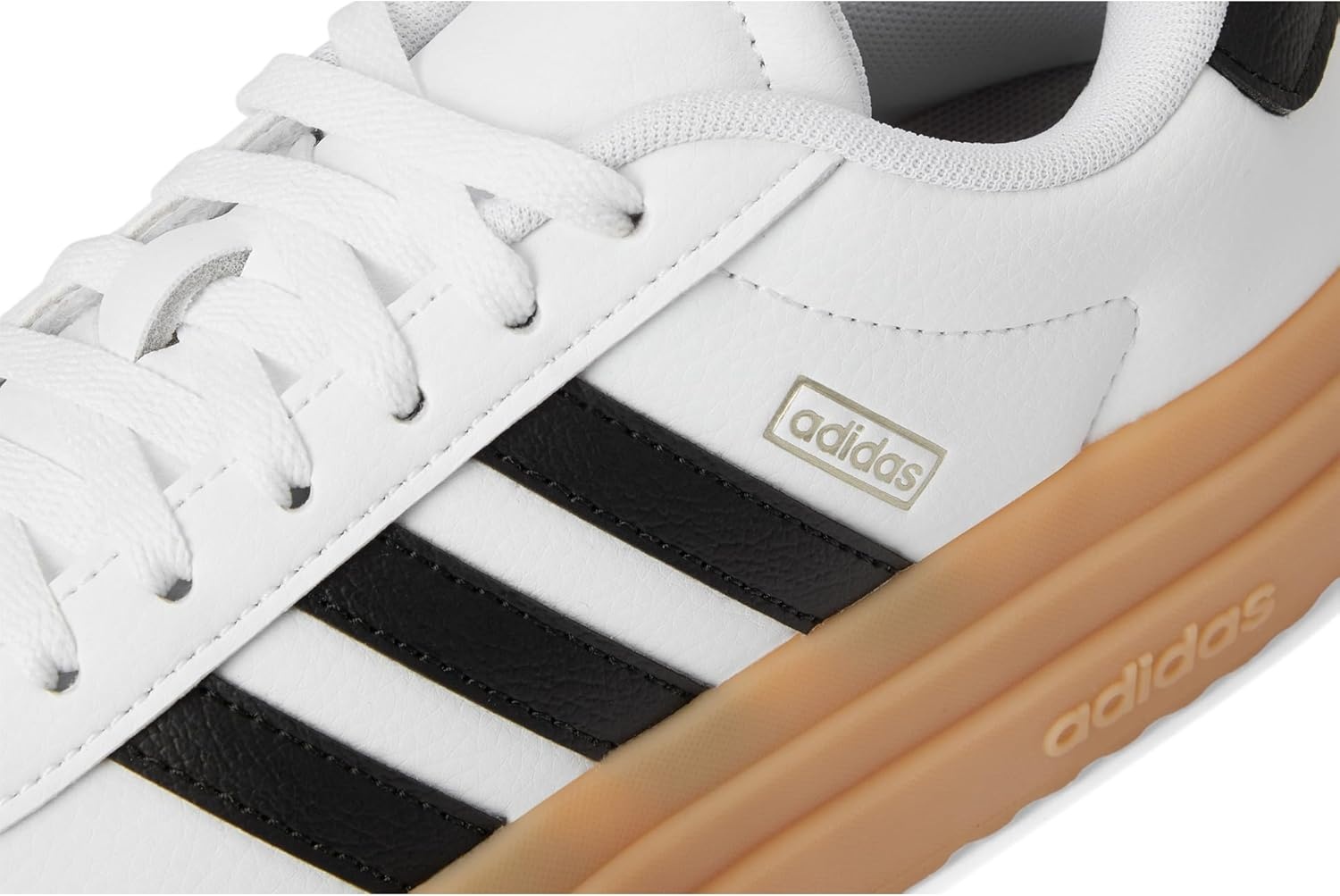 image:imageAdidas UnisexChild Vl Court BoldWhiteBlackWonder Beige