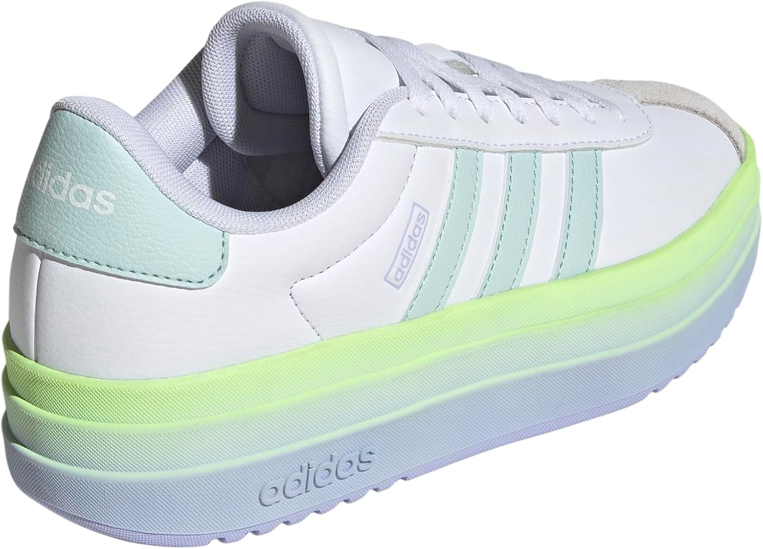 image:imageAdidas UnisexChild Vl Court BoldWhiteHalo MintViolet Tone