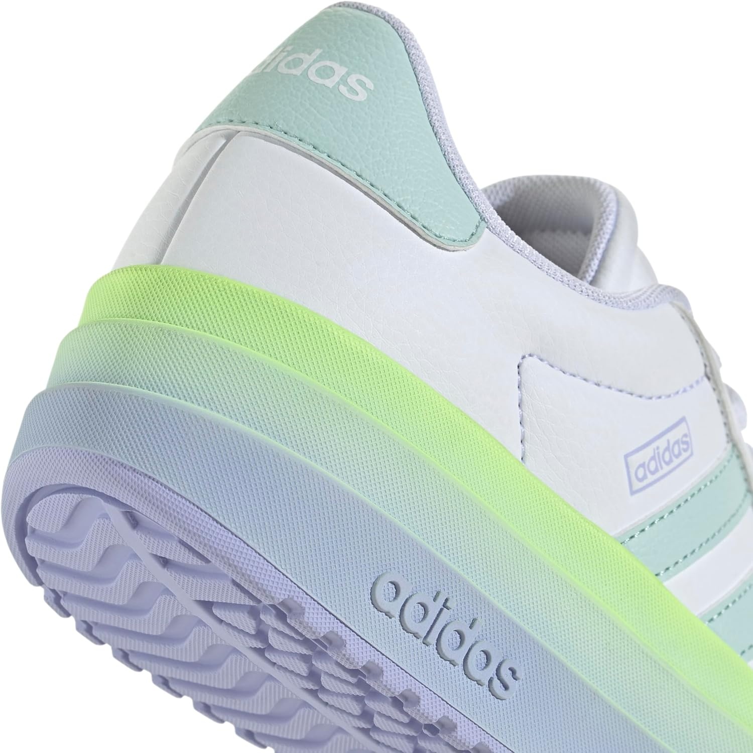 image:imageAdidas UnisexChild Vl Court BoldWhiteHalo MintViolet Tone
