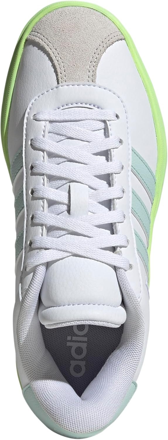 image:imageAdidas UnisexChild Vl Court BoldWhiteHalo MintViolet Tone