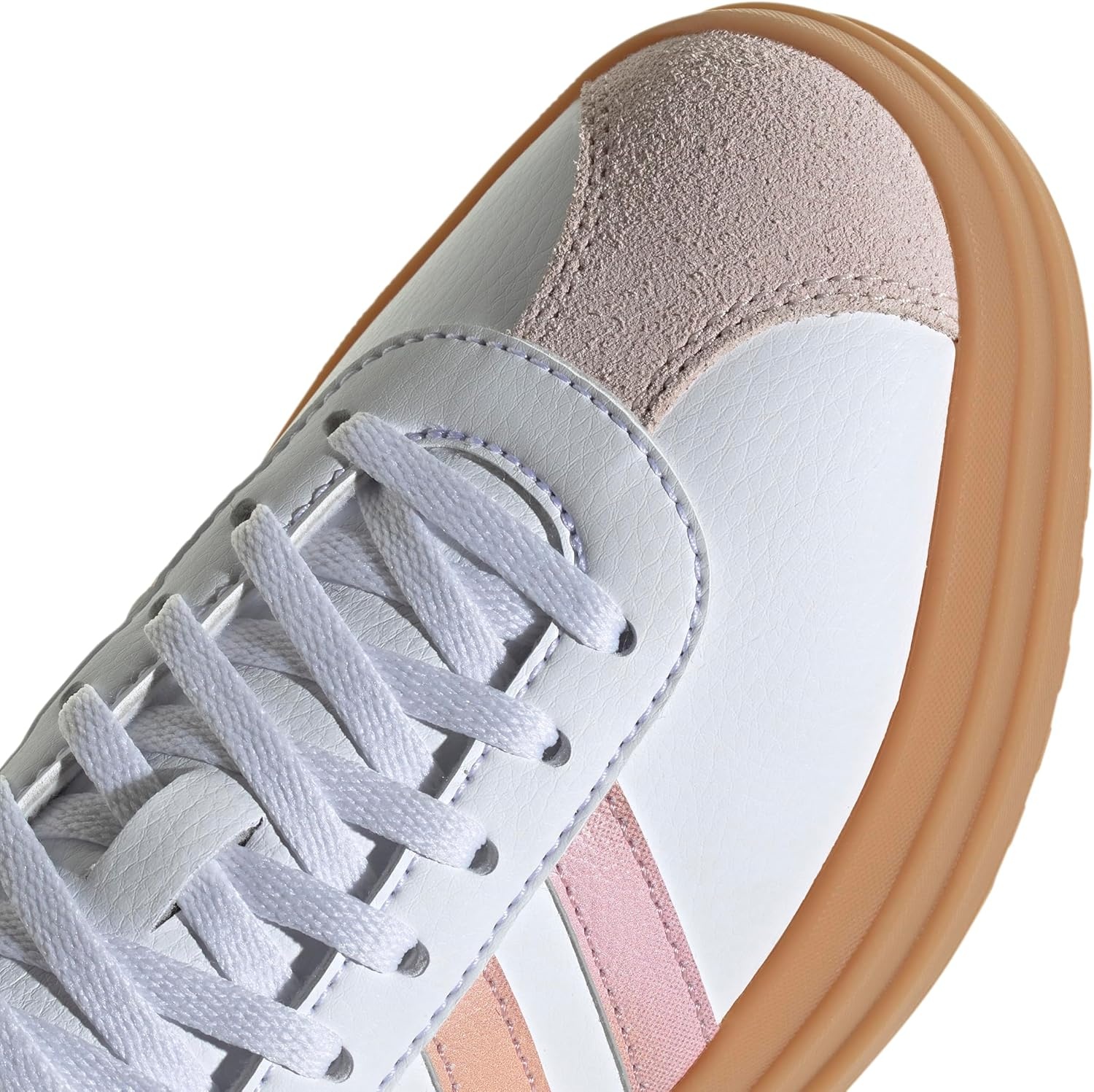 image:imageAdidas UnisexChild Vl Court BoldWhitePowder CoralGum
