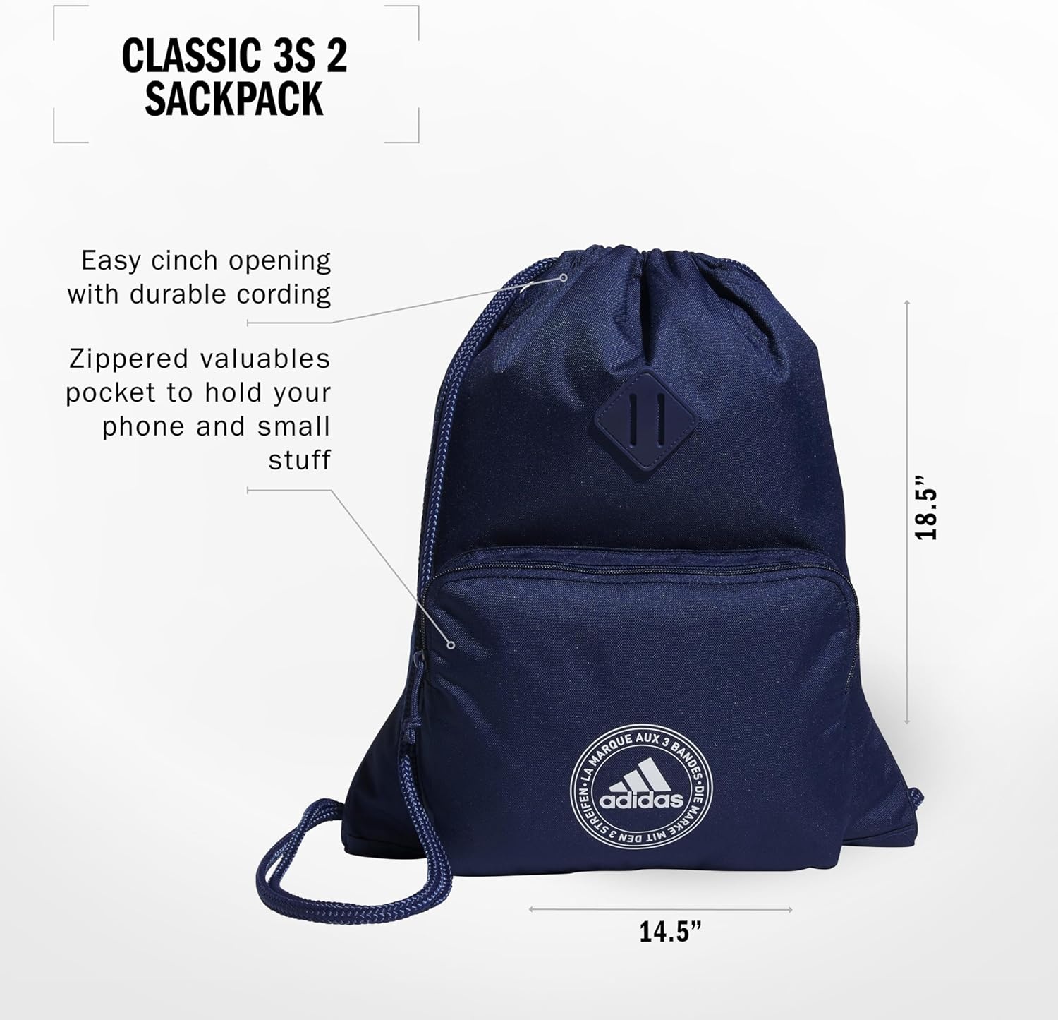 image:imageClassic 3S 20 SackpackDark Blue