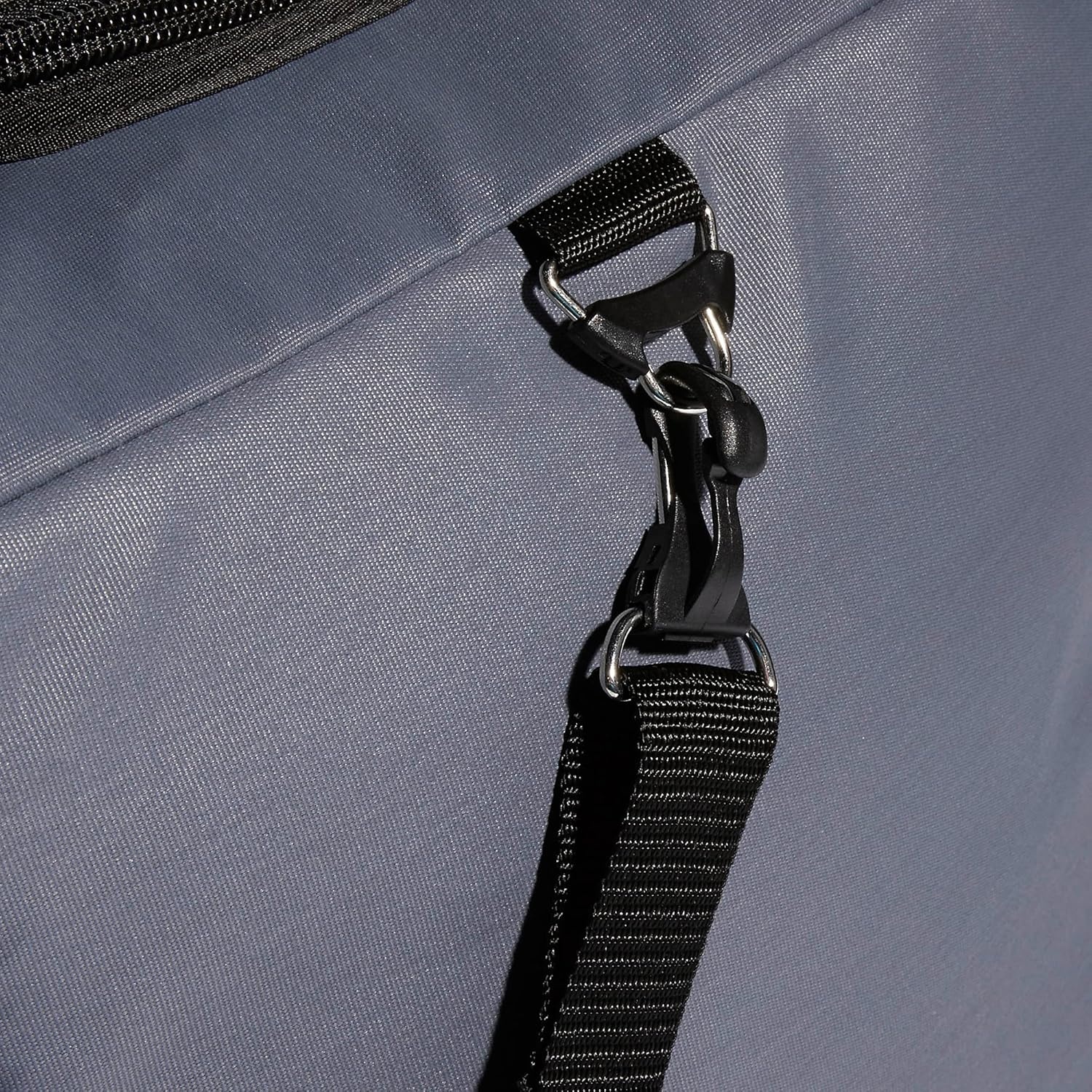 image:imageLocker Room Baseball Duffel BagOnix GreyBlack