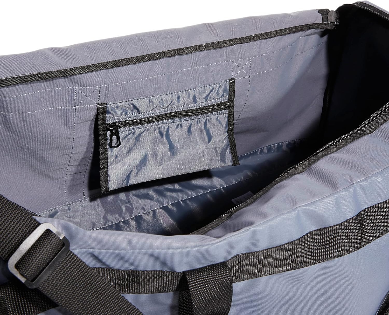 image:imageLocker Room Baseball Duffel BagOnix GreyBlack