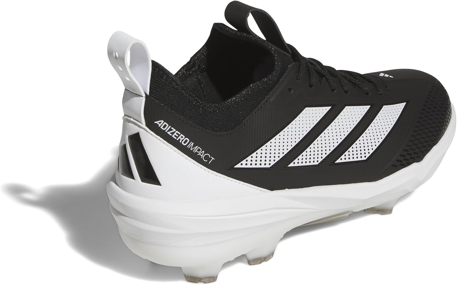 image:imageadidas Adizero Impact 20 TPU Baseball CleatsBlackWhiteWhite