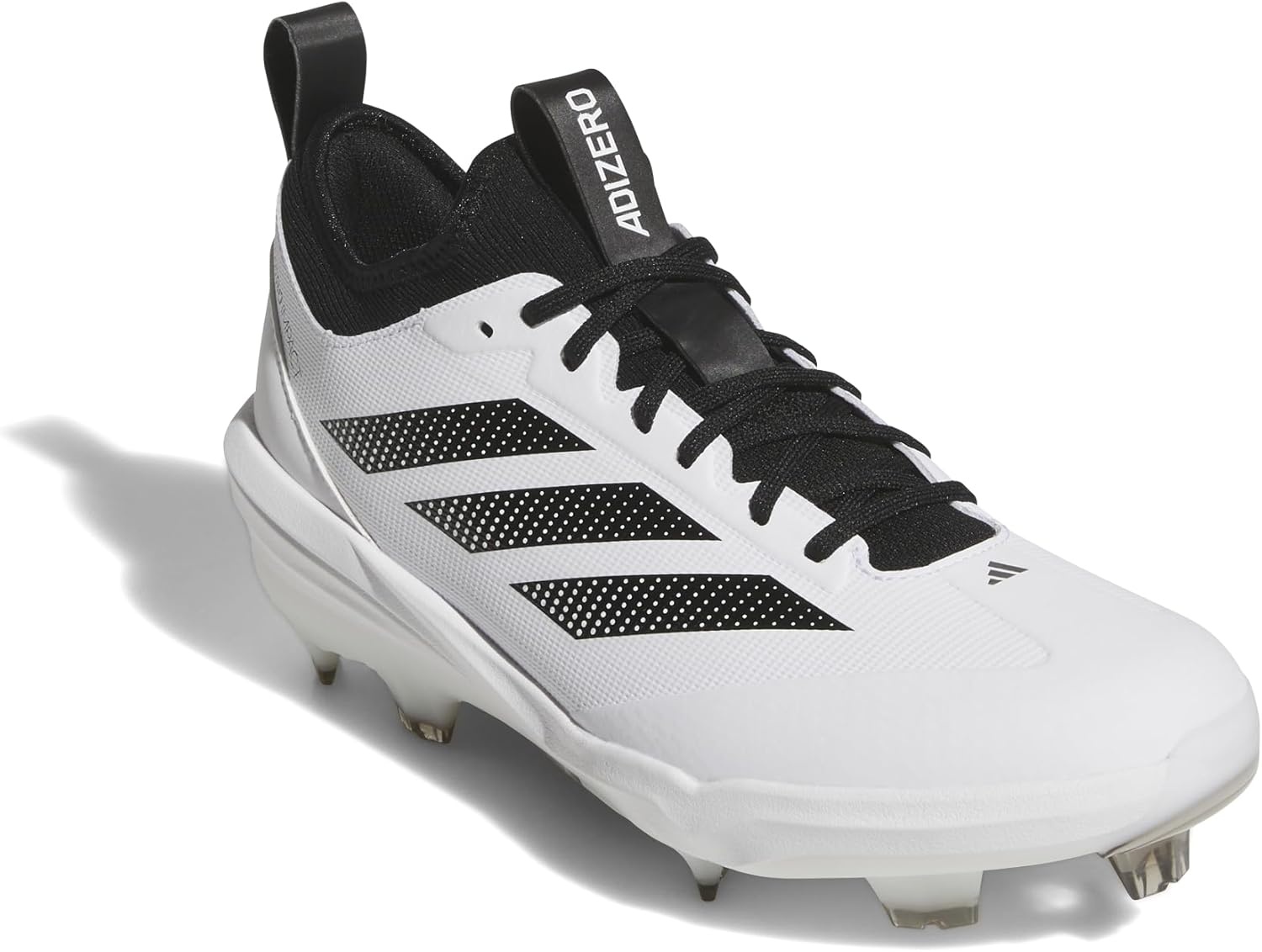 image:imageadidas Adizero Impact 20 TPU Baseball CleatsWhiteBlackBlack