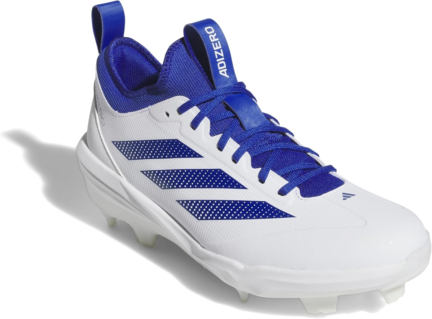 image:imageadidas Adizero Impact 20 TPU Baseball CleatsWhiteTeam Royal BlueTeam Royal Blue