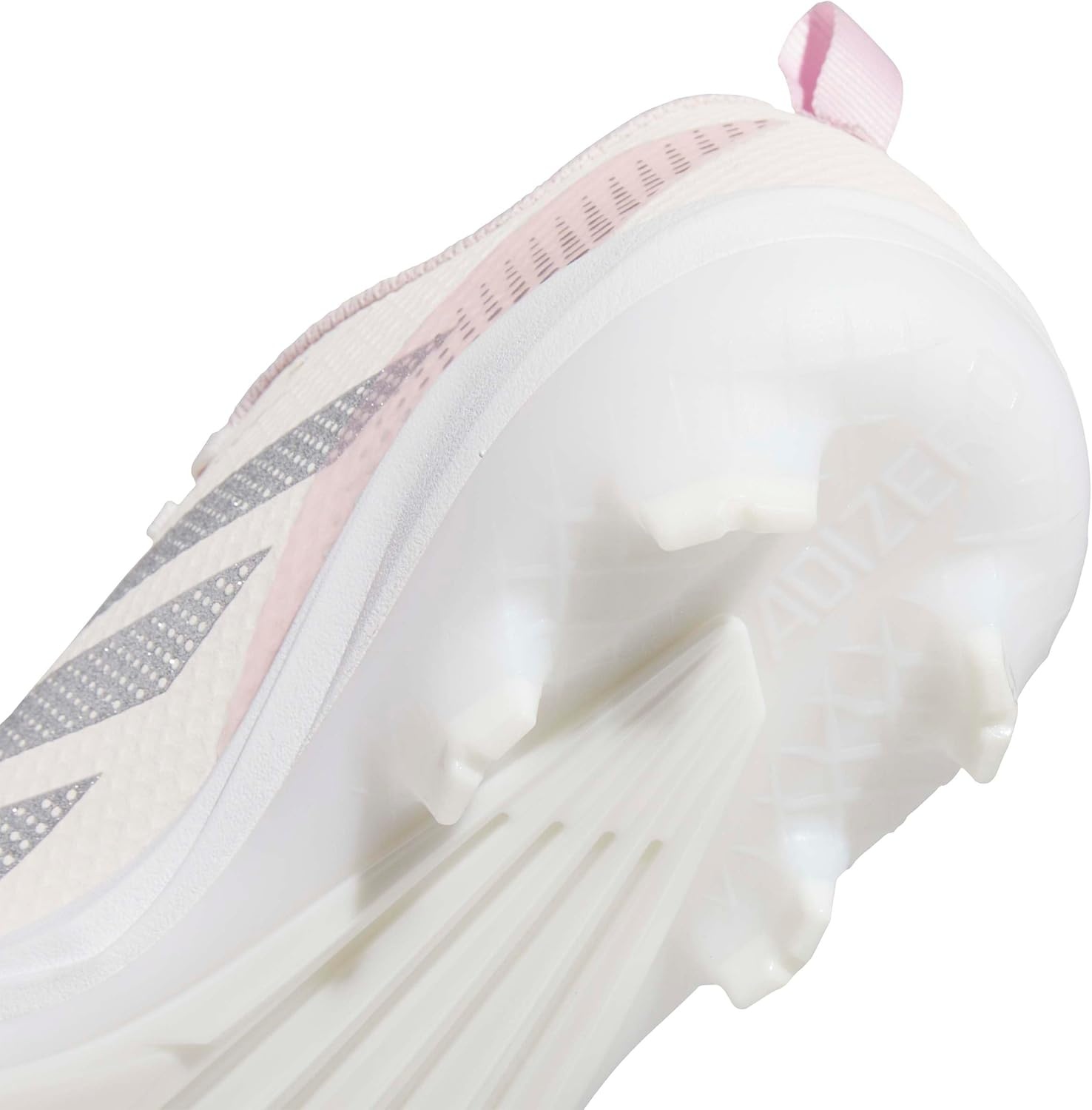 image:imageadidas Adizero Instict TPU 20 Softball CleatsChalk WhiteSilver MetallicClear Pink