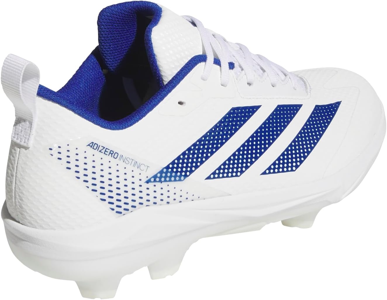 image:imageadidas Adizero Instict TPU 20 Softball CleatsWhiteTeam Royal BlueTeam Royal Blue