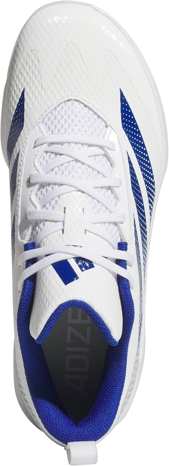 image:imageadidas Adizero Instict TPU 20 Softball CleatsWhiteTeam Royal BlueTeam Royal Blue
