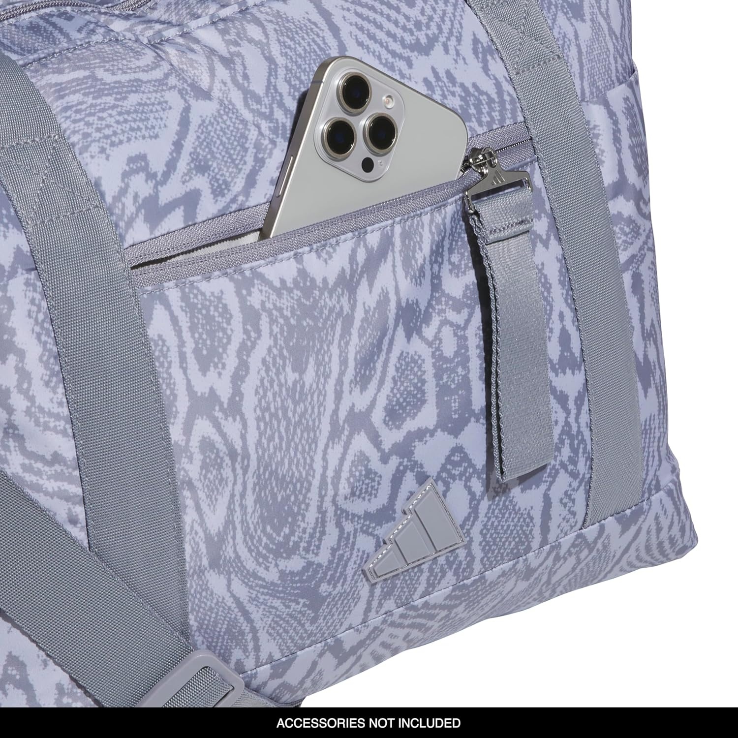 image:imageadidas All Me Tote Bag Everyday Carryall with Crossbody StrapReptile Halo SilvergreyGrey