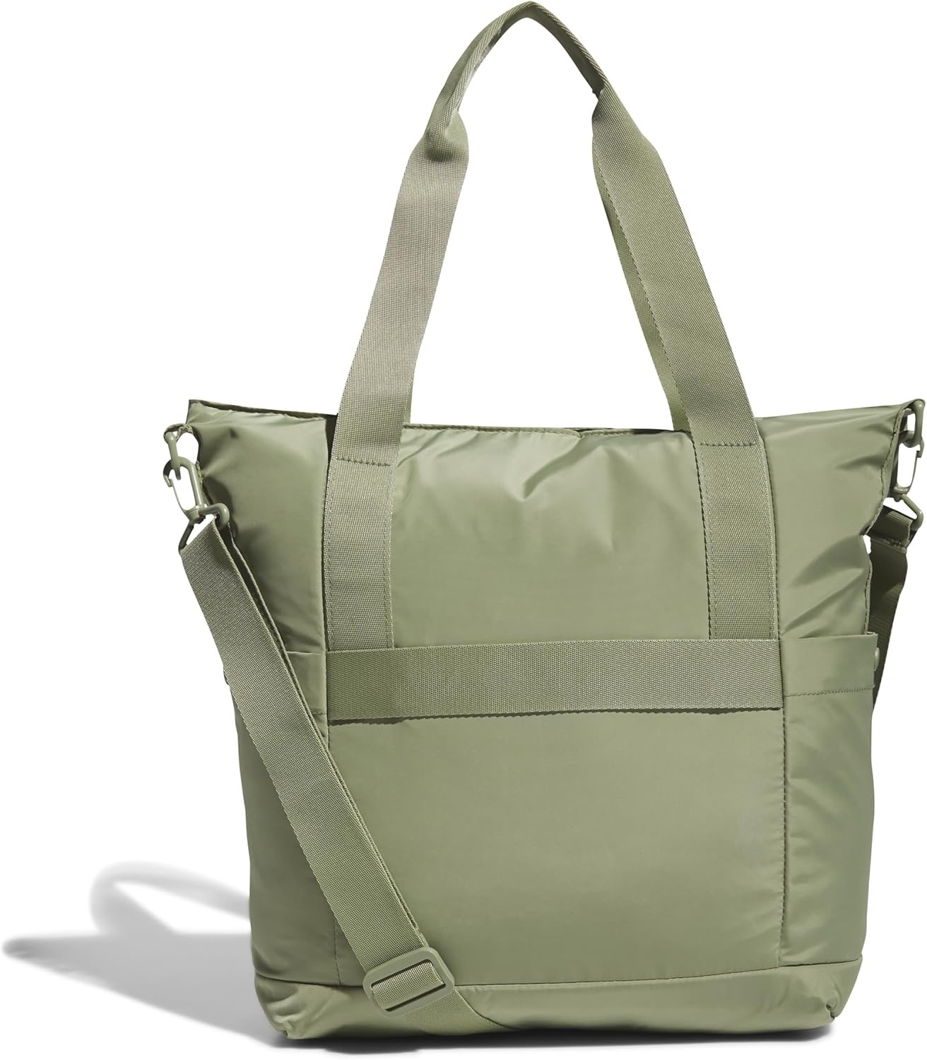 image:imageadidas All Me Tote Bag Everyday Carryall with Crossbody StrapTent GreenGold Metallic