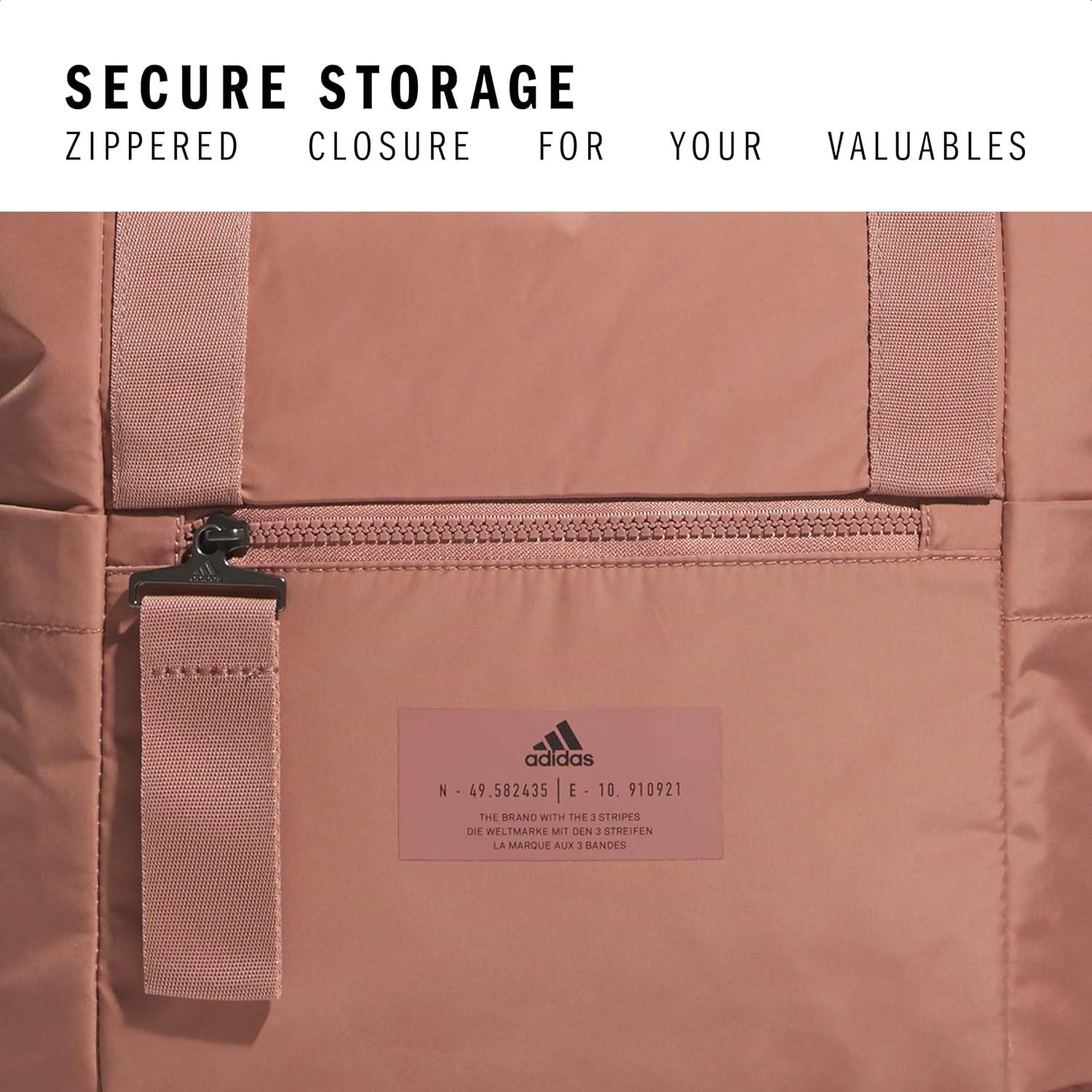 image:imageadidas All Me Tote Bag Everyday Carryall with Crossbody StrapWarm Clay Pink2