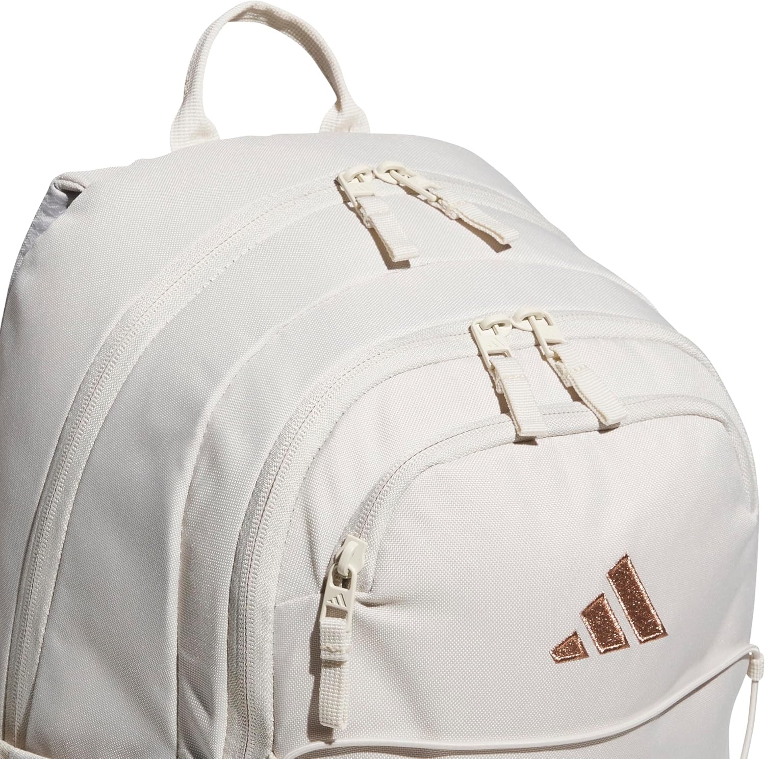 image:imageadidas Amplifier Backpack for Laptop School and Gym 28LAlumina BeigeRose GoldBungie