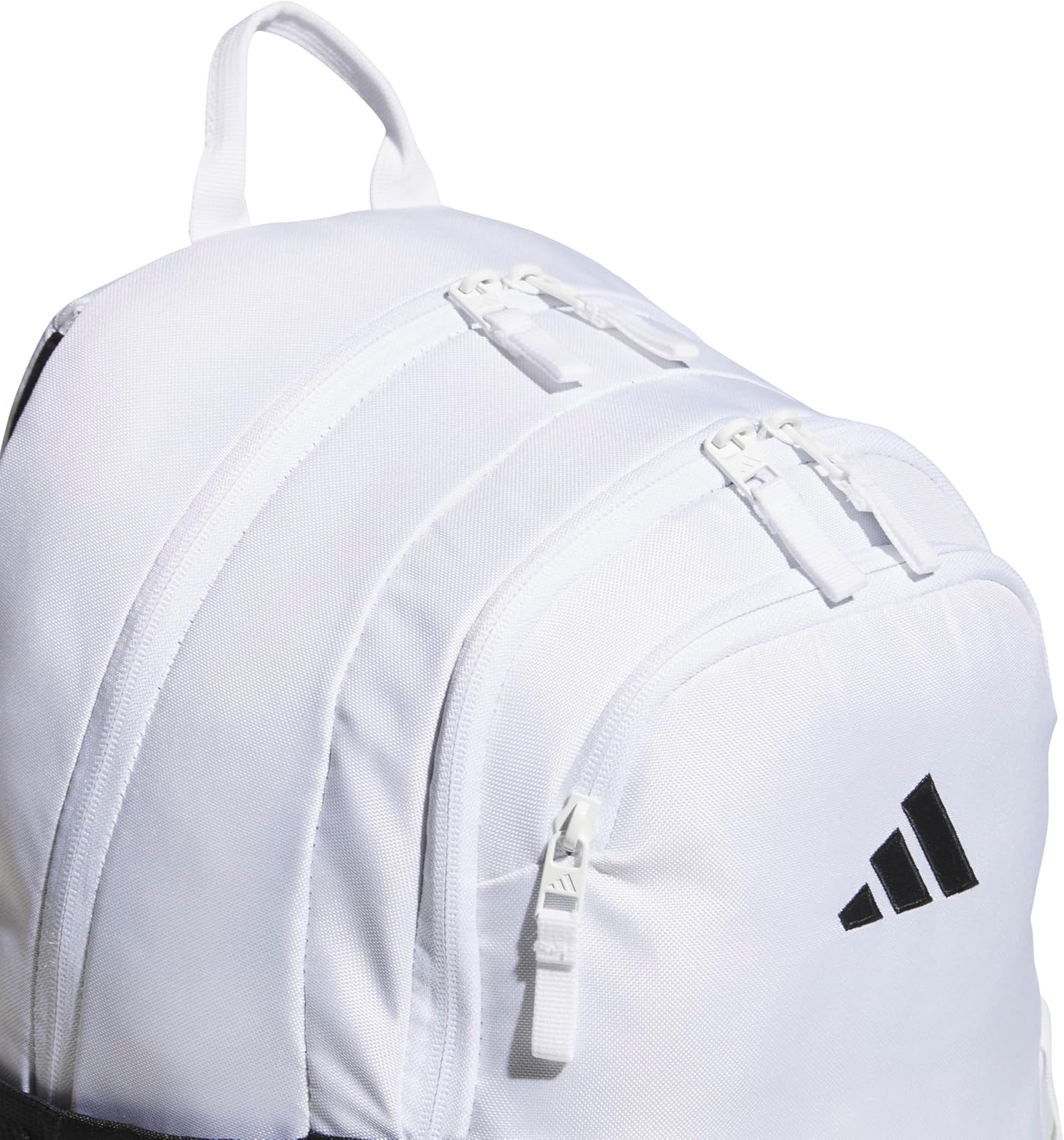 image:imageadidas Amplifier Backpack for Laptop School and Gym 28LWhiteBlackRegular