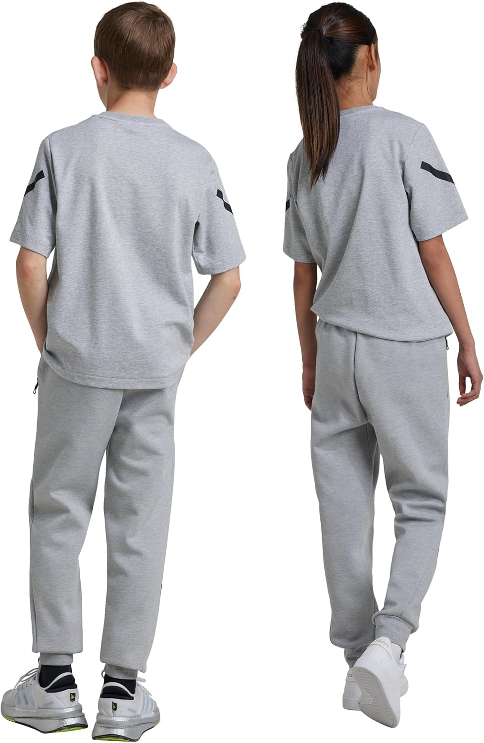image:imageadidas Baby Girls ZneMedium Grey HeatherBlack