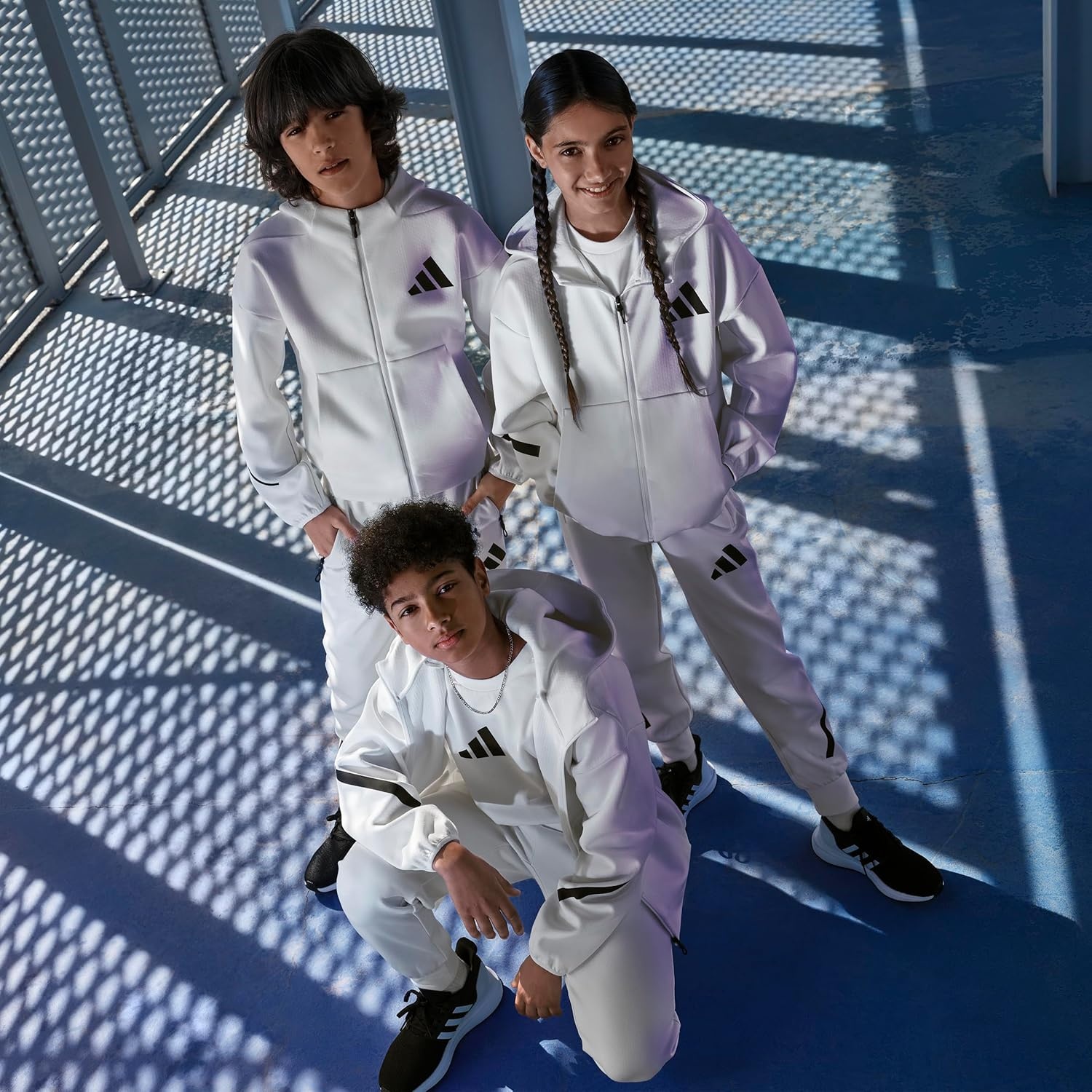 image:imageadidas Baby Girls ZneWhiteBlack