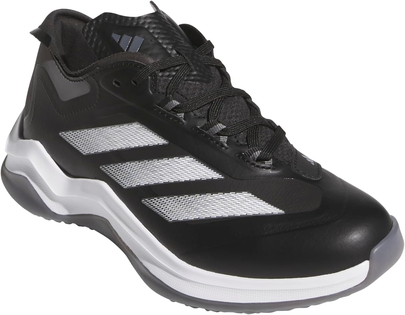 image:imageadidas Boys Adizero Impact Turf BaseballBlackWhiteTeam Grey