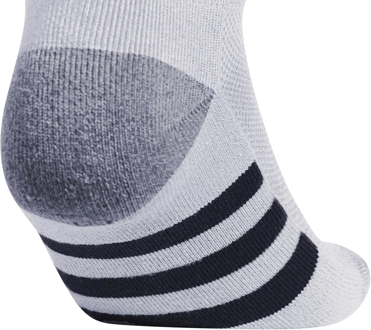 image:imageadidas Boys Cushioned Angle Stripe Low Cut Socks 6Pack Little KidBig KidAdultCool Light HeatherCollegiate NavySemi Lucid Blue