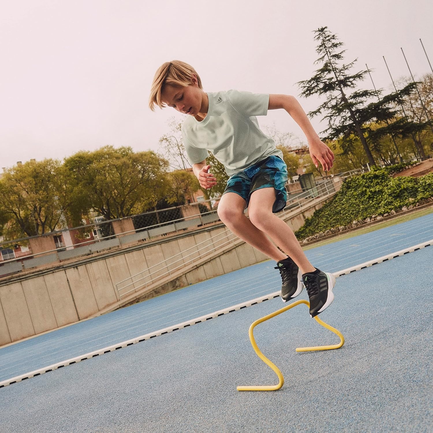 image:imageadidas Boys Cushioned Angle Stripe Low Cut Socks 6Pack Little KidBig KidAdultWhiteCollegiate NavyWonder Steel BlueStripe