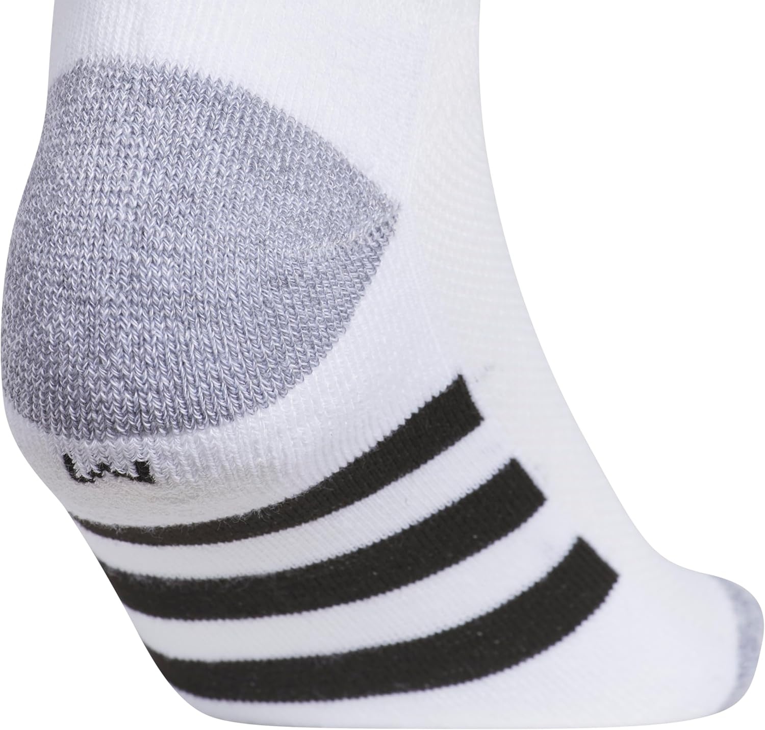 image:imageadidas Boys Cushioned Angle Stripe Low Cut Socks 6Pack Little KidBig KidAdultWhiteGreyBlack