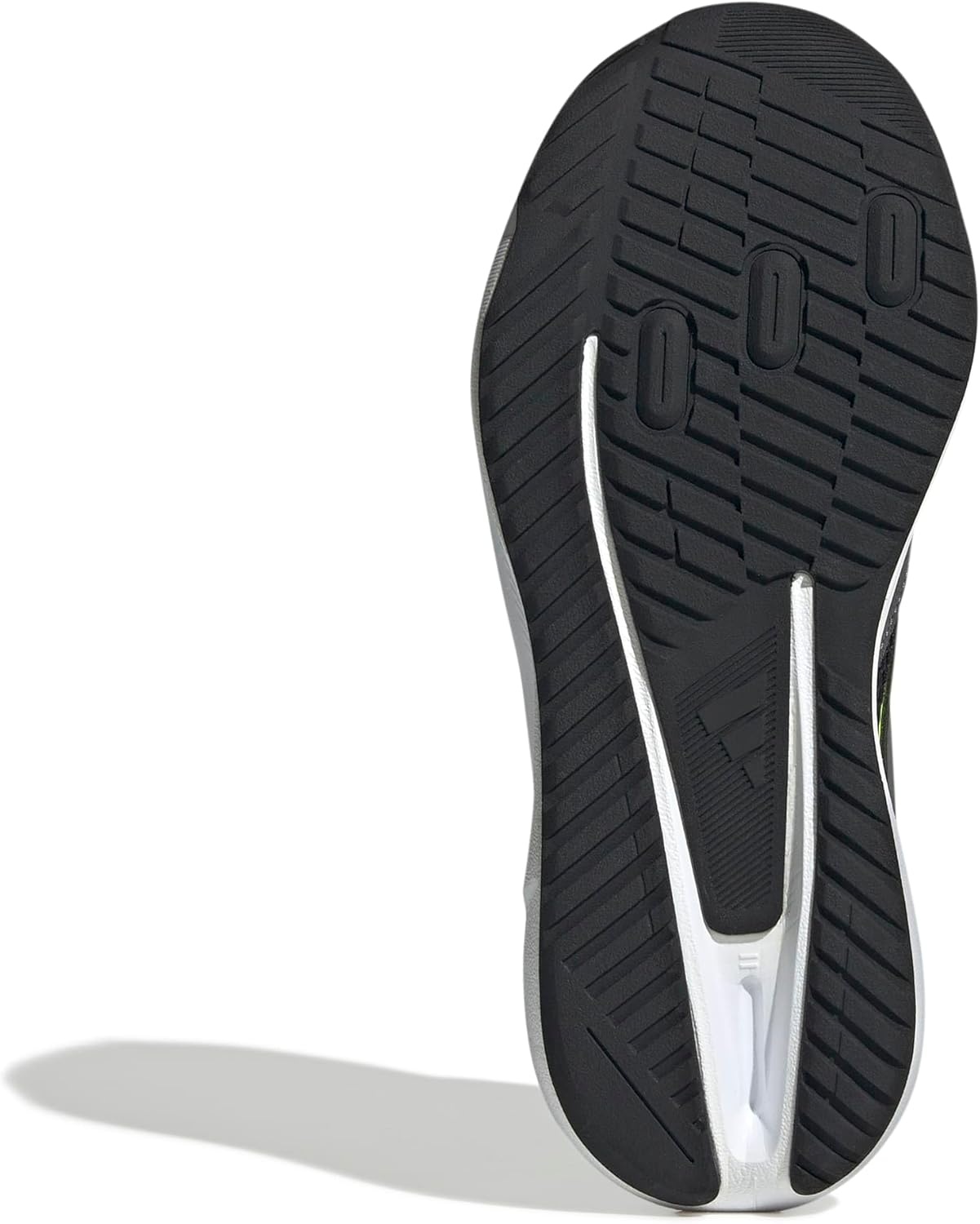 image:imageadidas Boys Lightblaze Lace Up SneakersBlackIron MetallicLucid Lemon