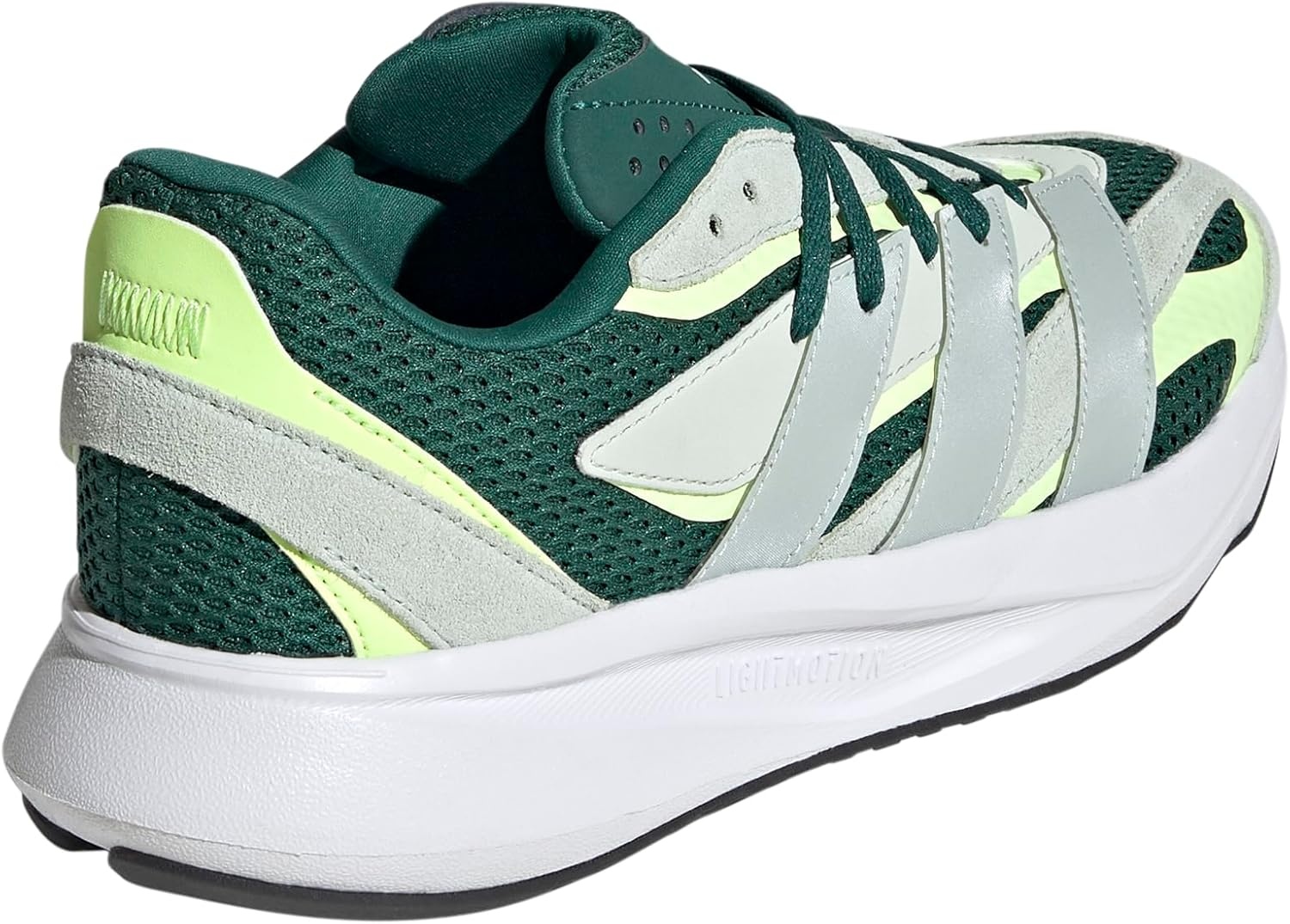 image:imageadidas Boys Lightblaze Lace Up SneakersCollegiate GreenLinen Green MetLinen Green