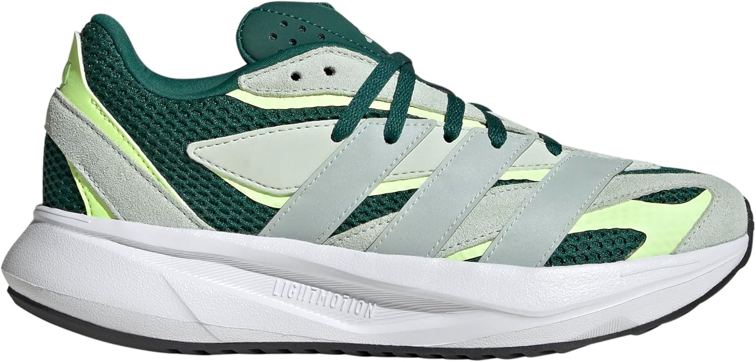 image:imageadidas Boys Lightblaze Lace Up SneakersCollegiate GreenLinen Green MetLinen Green