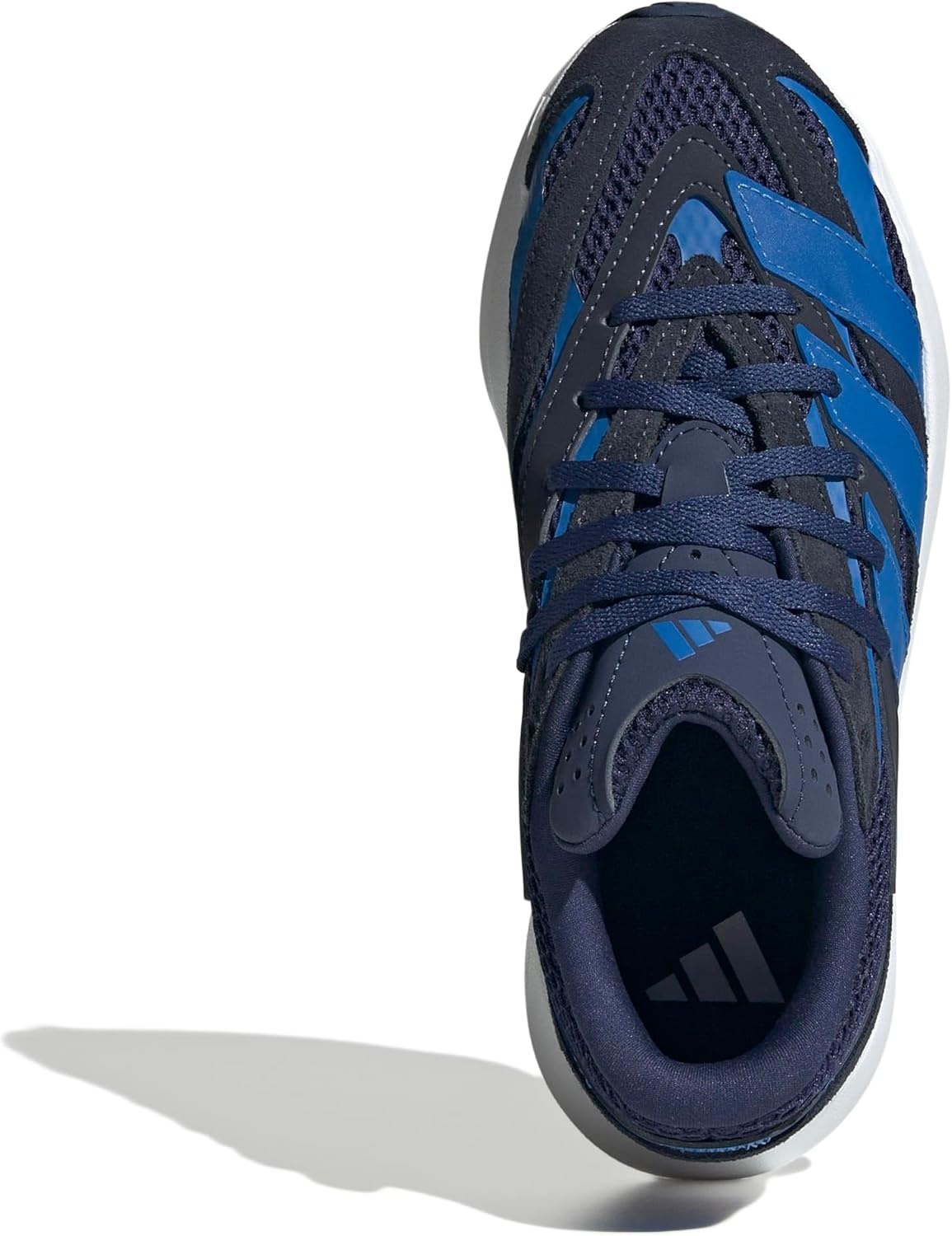 image:imageadidas Boys Lightblaze Lace Up SneakersDark BlueBright RoyalInk