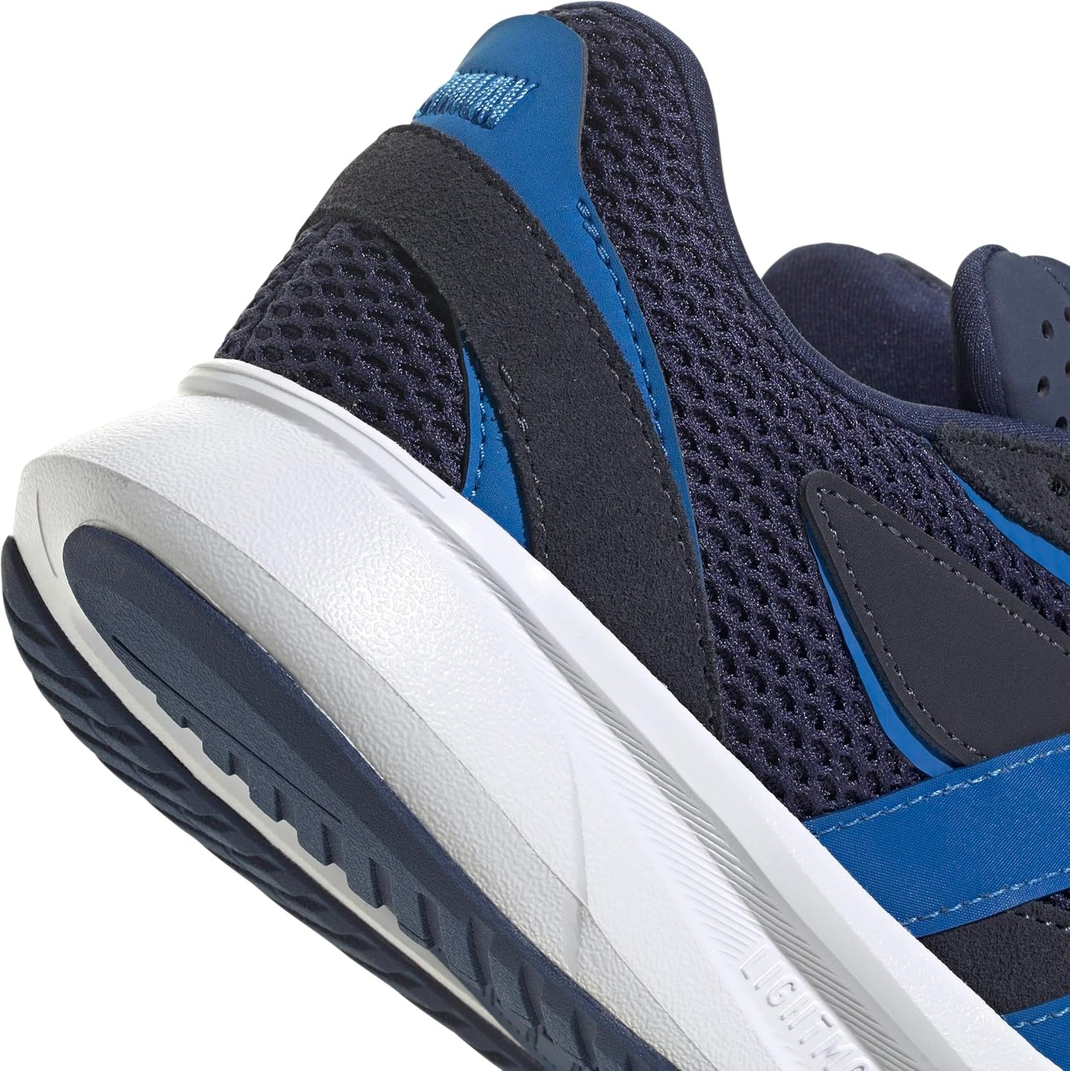image:imageadidas Boys Lightblaze Lace Up SneakersDark BlueBright RoyalInk