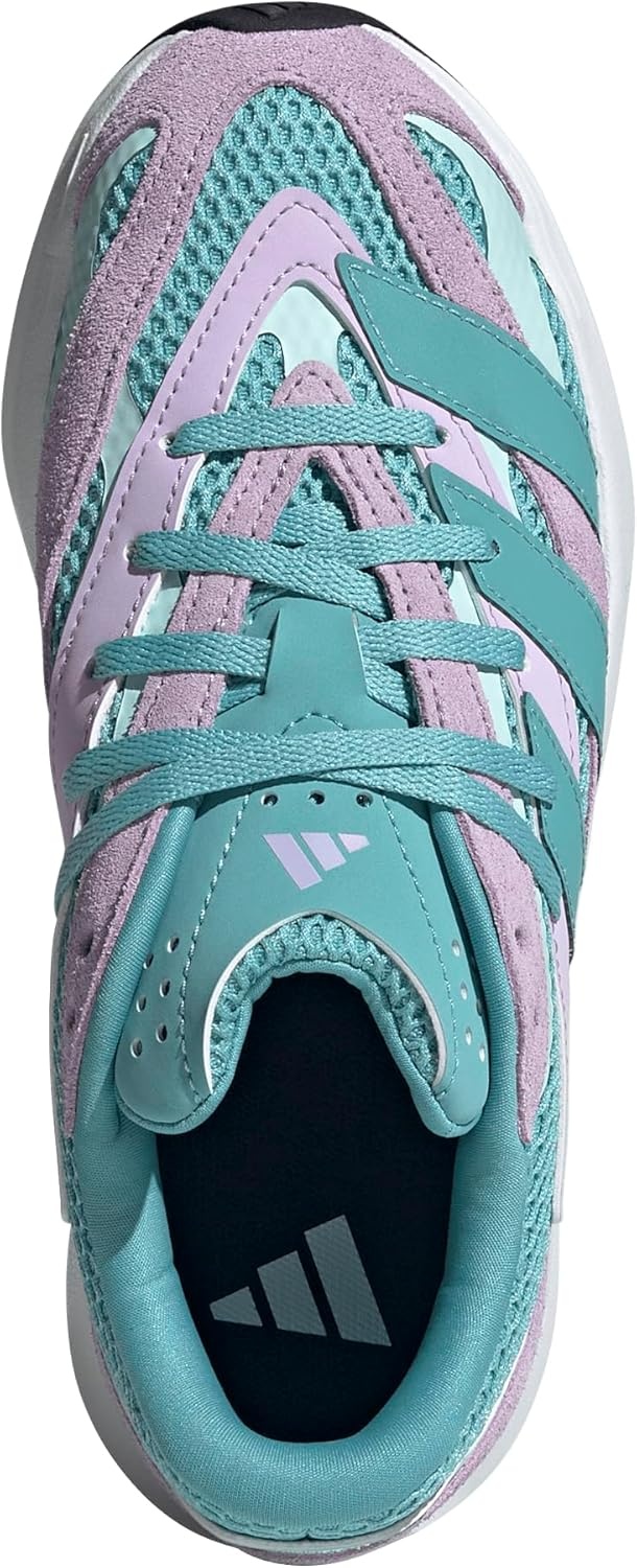 image:imageadidas Boys Lightblaze Lace Up SneakersMint TonMint TonPowder Plum