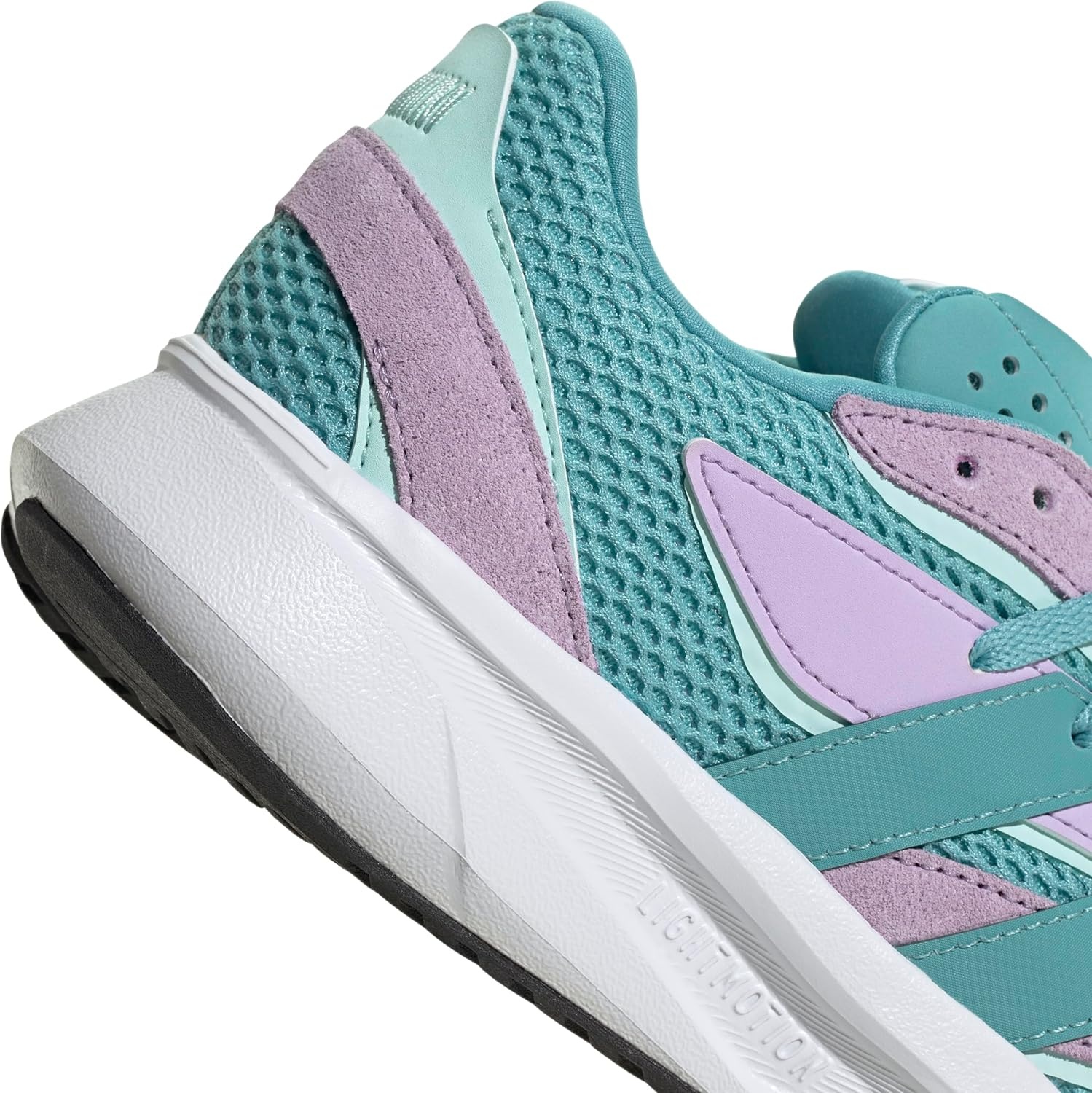 image:imageadidas Boys Lightblaze Lace Up SneakersMint TonMint TonPowder Plum