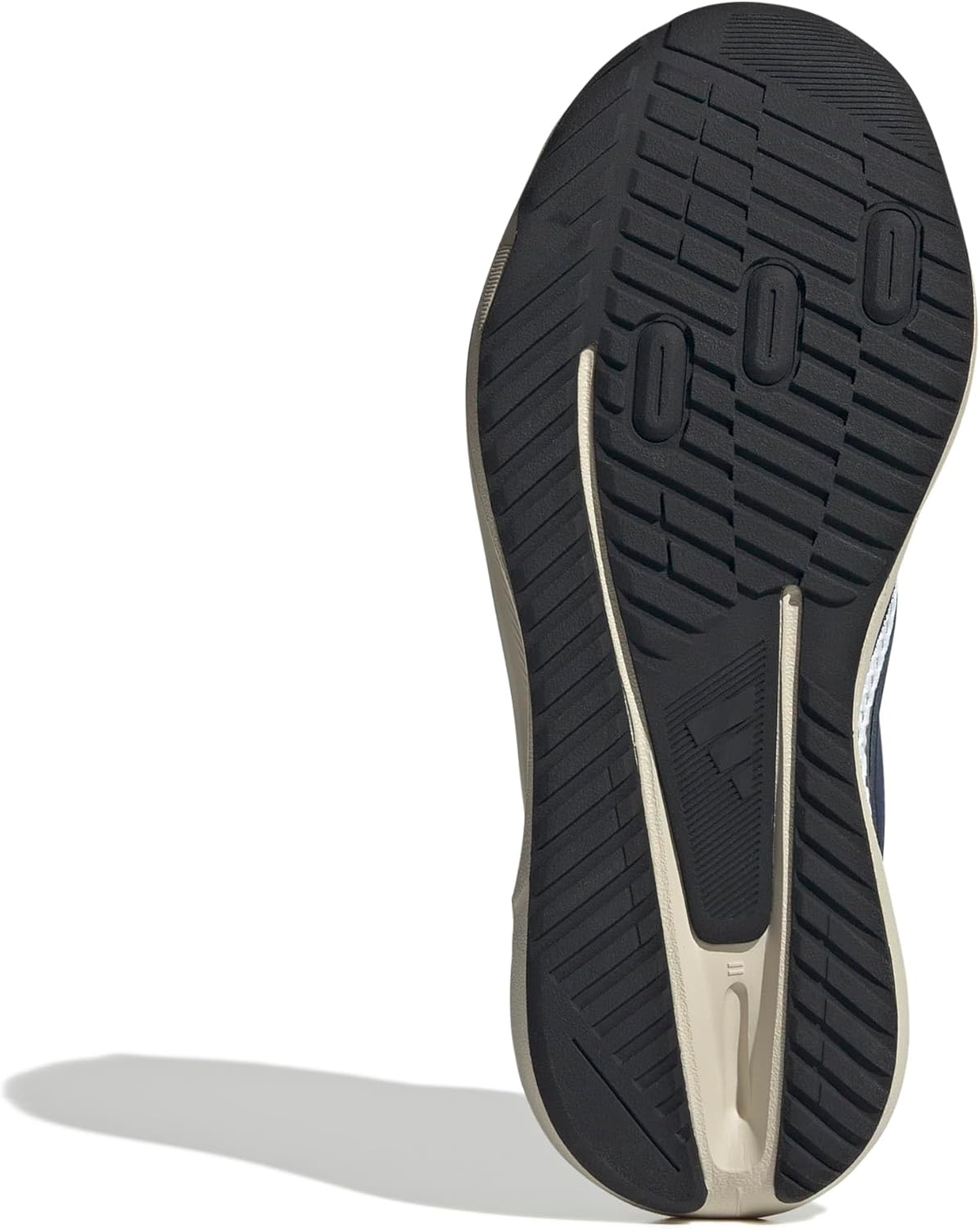 image:imageadidas Boys Lightblaze Lace Up SneakersWhiteDark BlueGrey