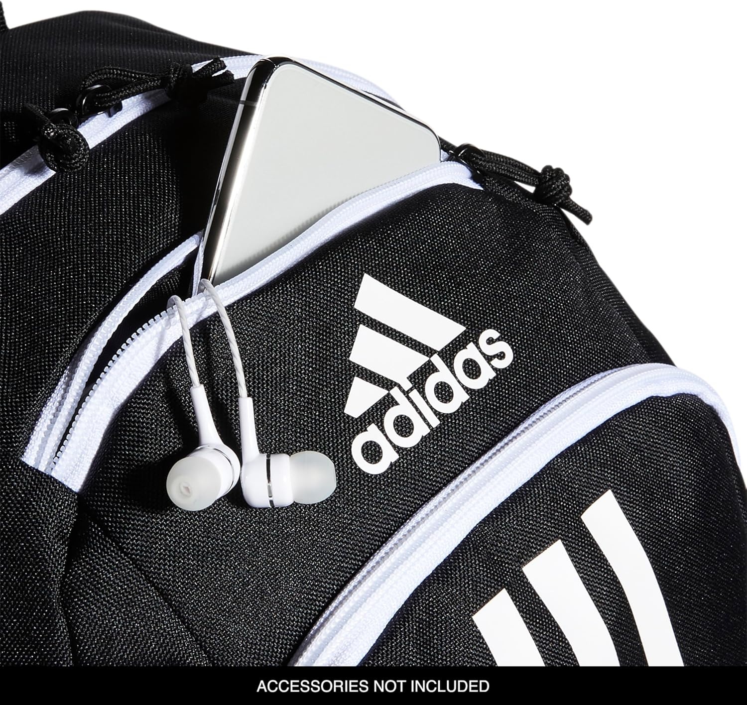 image:imageadidas Creator School Backpack for Girls amp Boys Durable BookbagBlackWhite