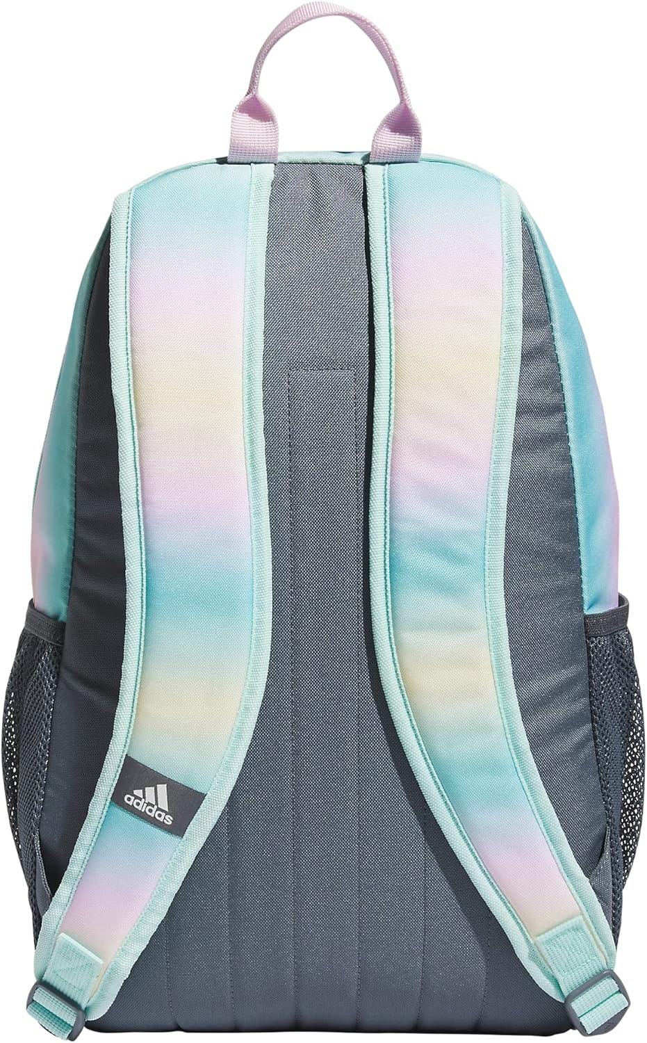 image:imageadidas Creator School Backpack for Girls amp Boys Durable BookbagGradient Flash AquaOnix GreyWhite