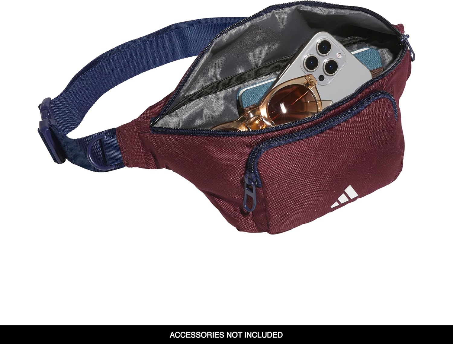 image:imageadidas Daily Waist Bag Everyday Fanny PackMaroonDark Blue