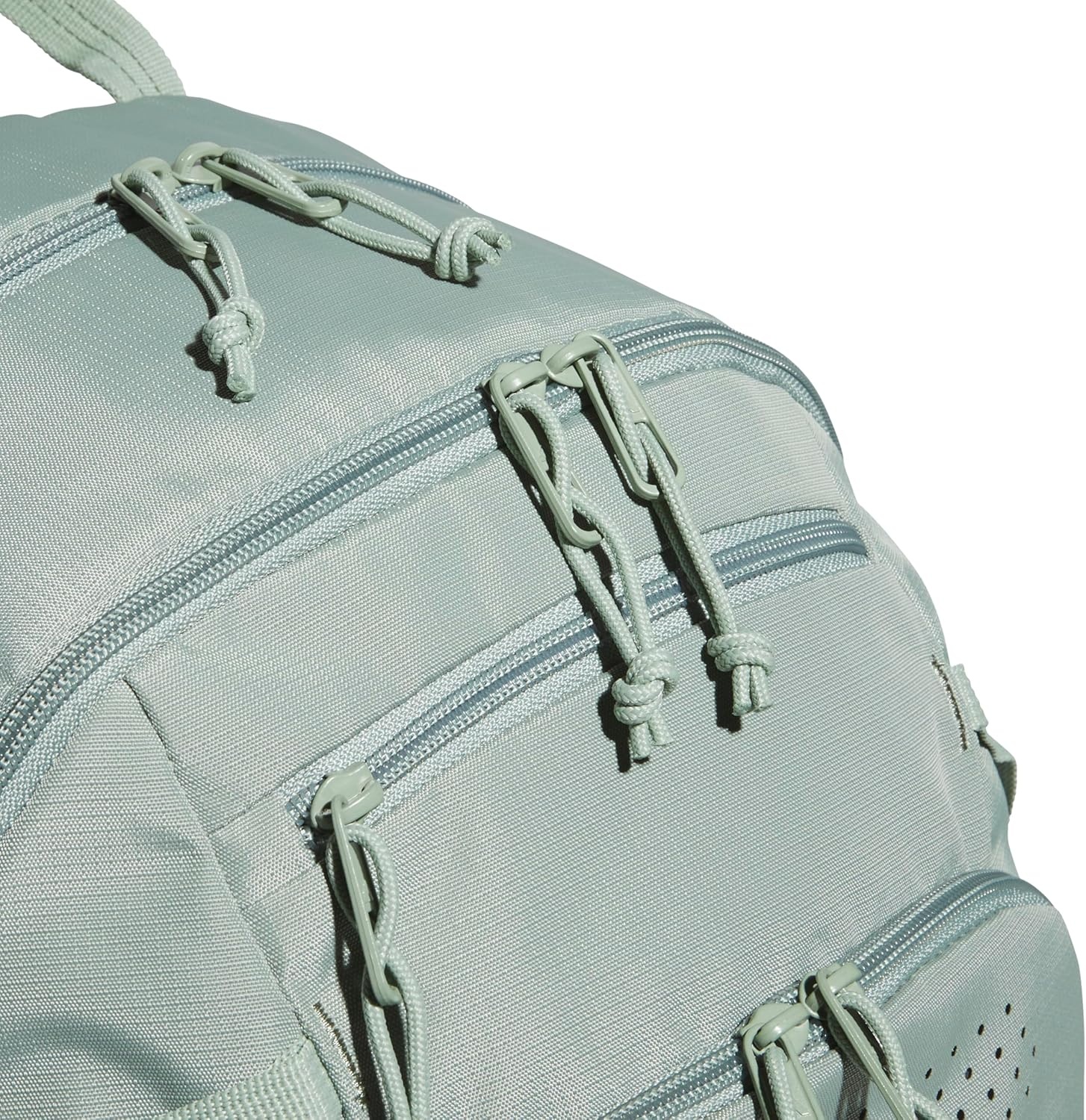 image:imageadidas Defender 5 Backpack for Sports Gym School and Travel 33LSilver GreenWhite
