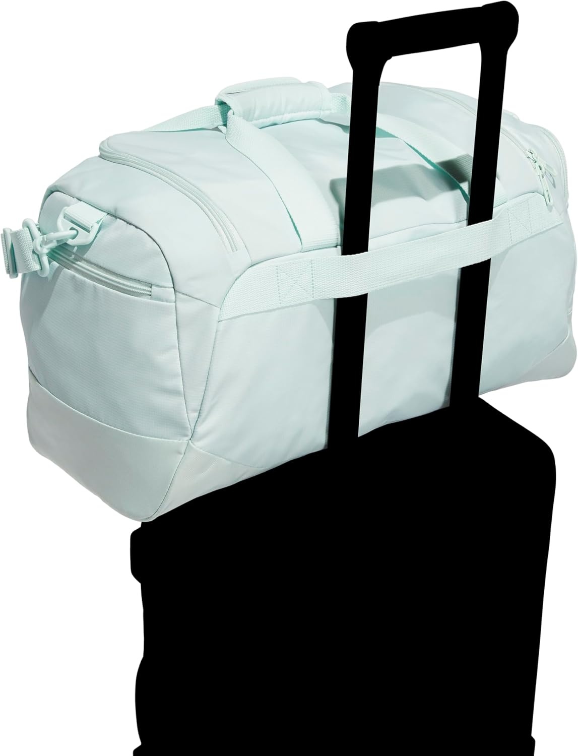 image:imageadidas Defender 5 Duffel Bag Premium Duffle for Sports Gym amp TravelHalo Mint GreenWhite