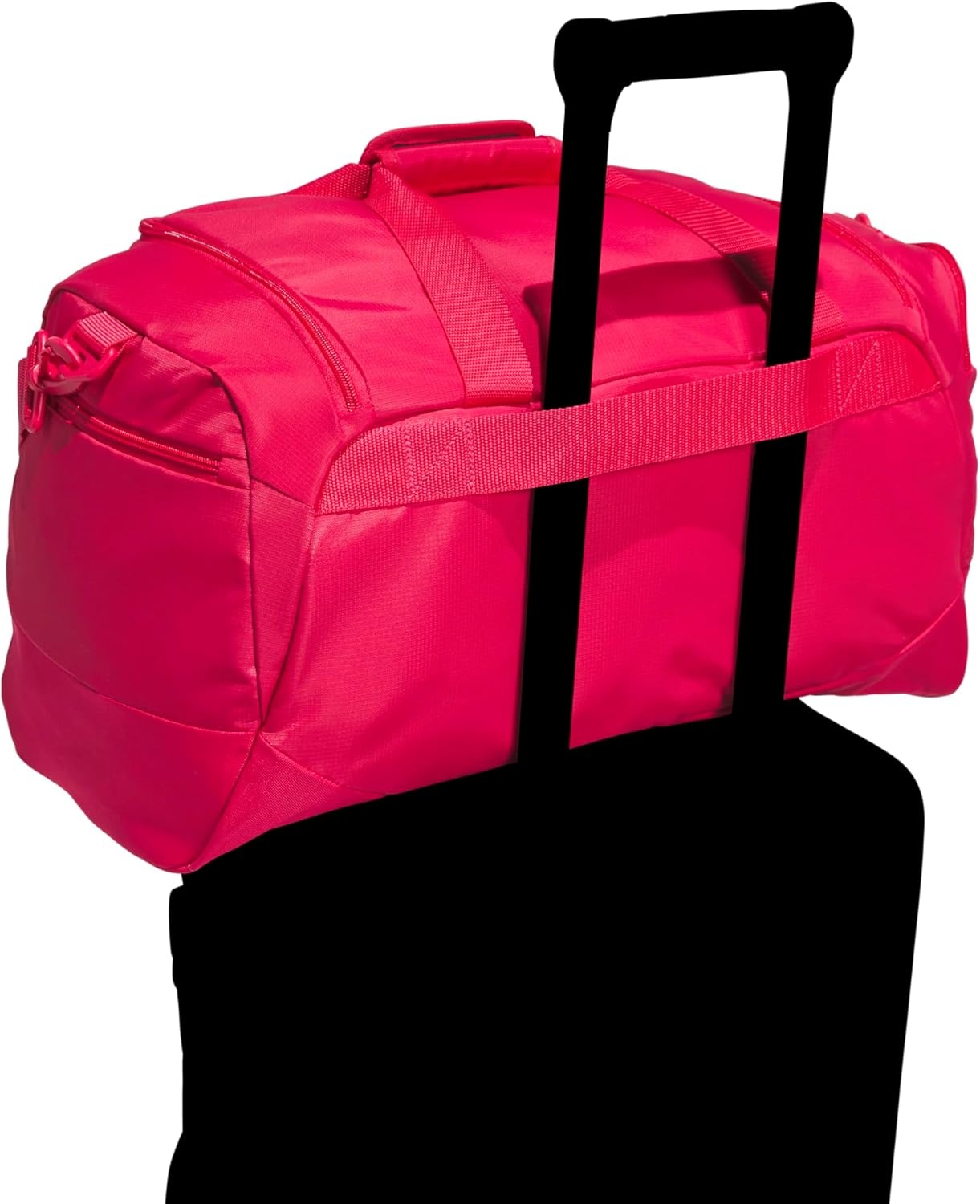 image:imageadidas Defender 5 Duffel Bag Premium Duffle for Sports Gym amp TravelPower PinkWhite