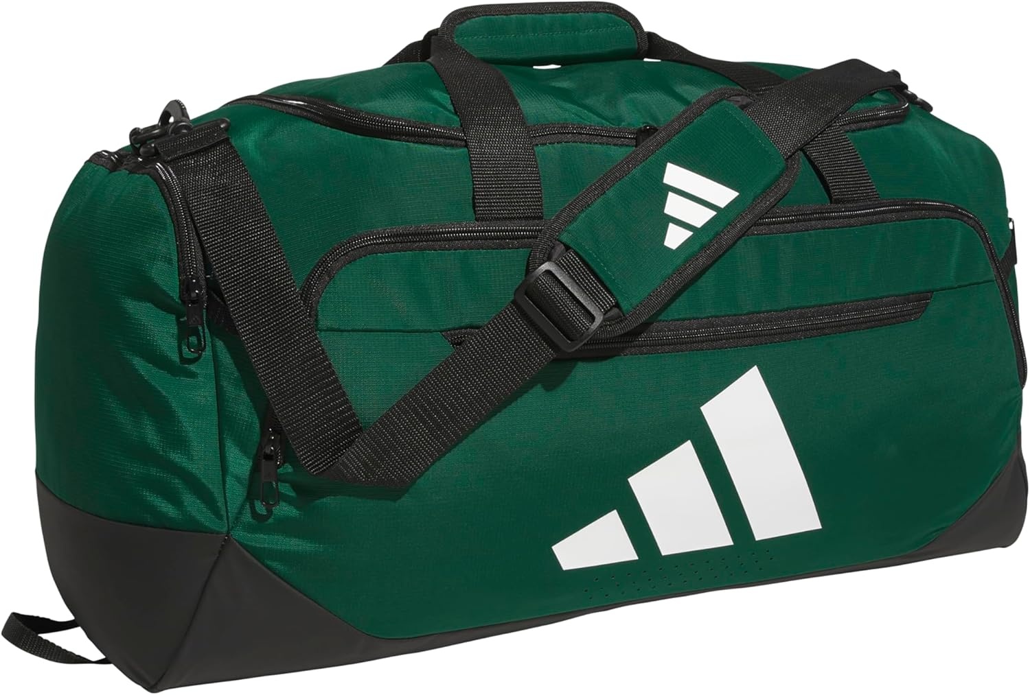 image:imageadidas Defender 5 Duffel Bag Premium Duffle for Sports Gym amp TravelTeam Dark Green
