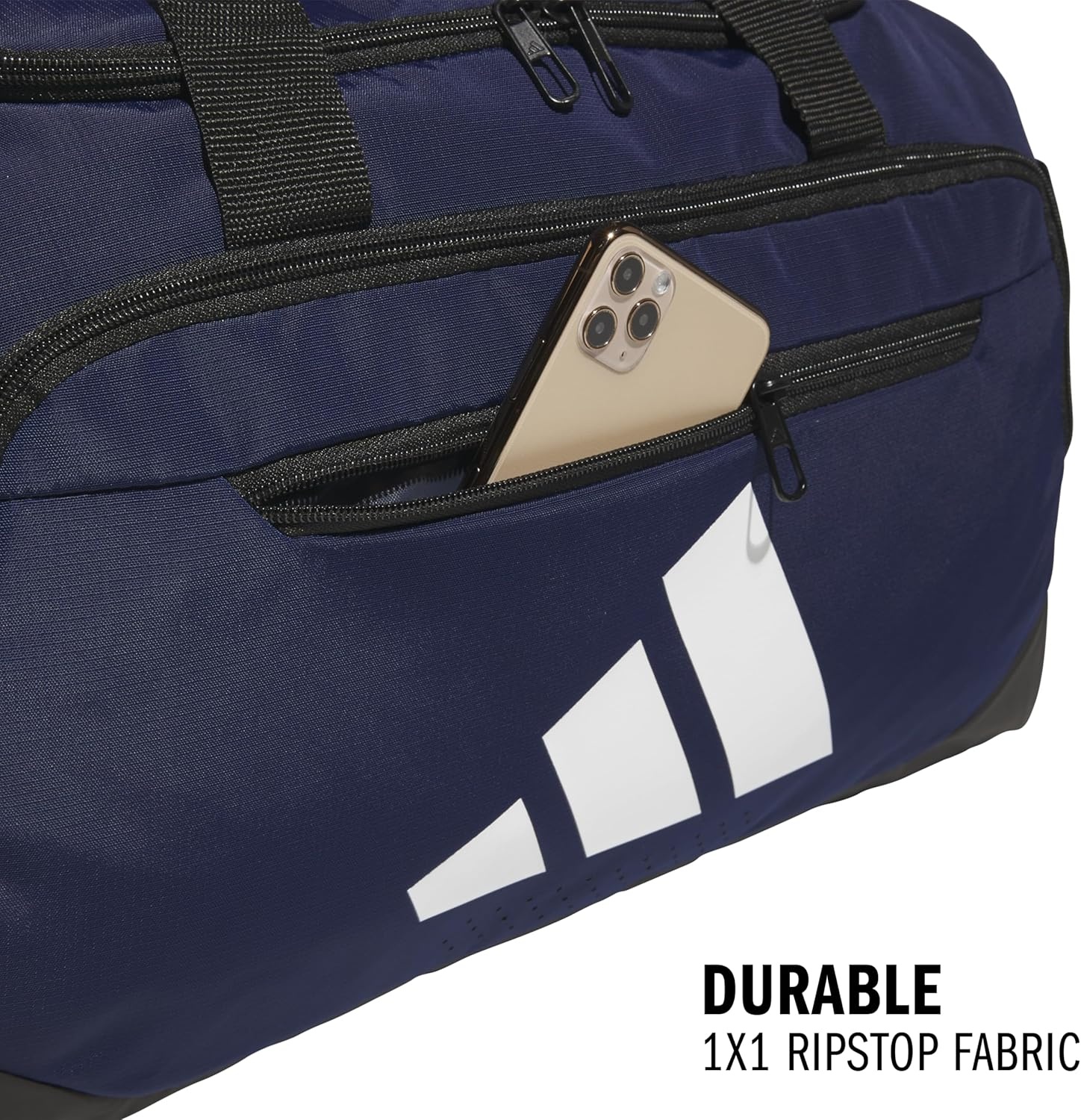 image:imageadidas Defender 5 Duffel Bag Premium Duffle for Sports Gym amp TravelTeam Navy Blue 2