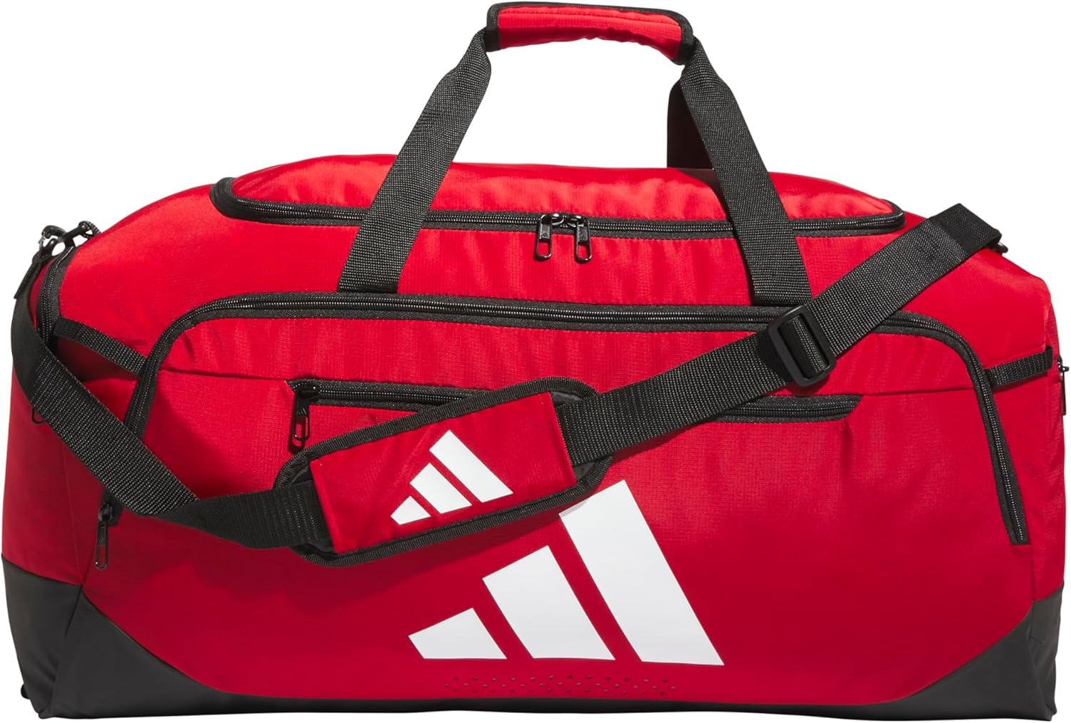 image:imageadidas Defender 5 Duffel Bag Premium Duffle for Sports Gym amp TravelTeam Power Red 2White