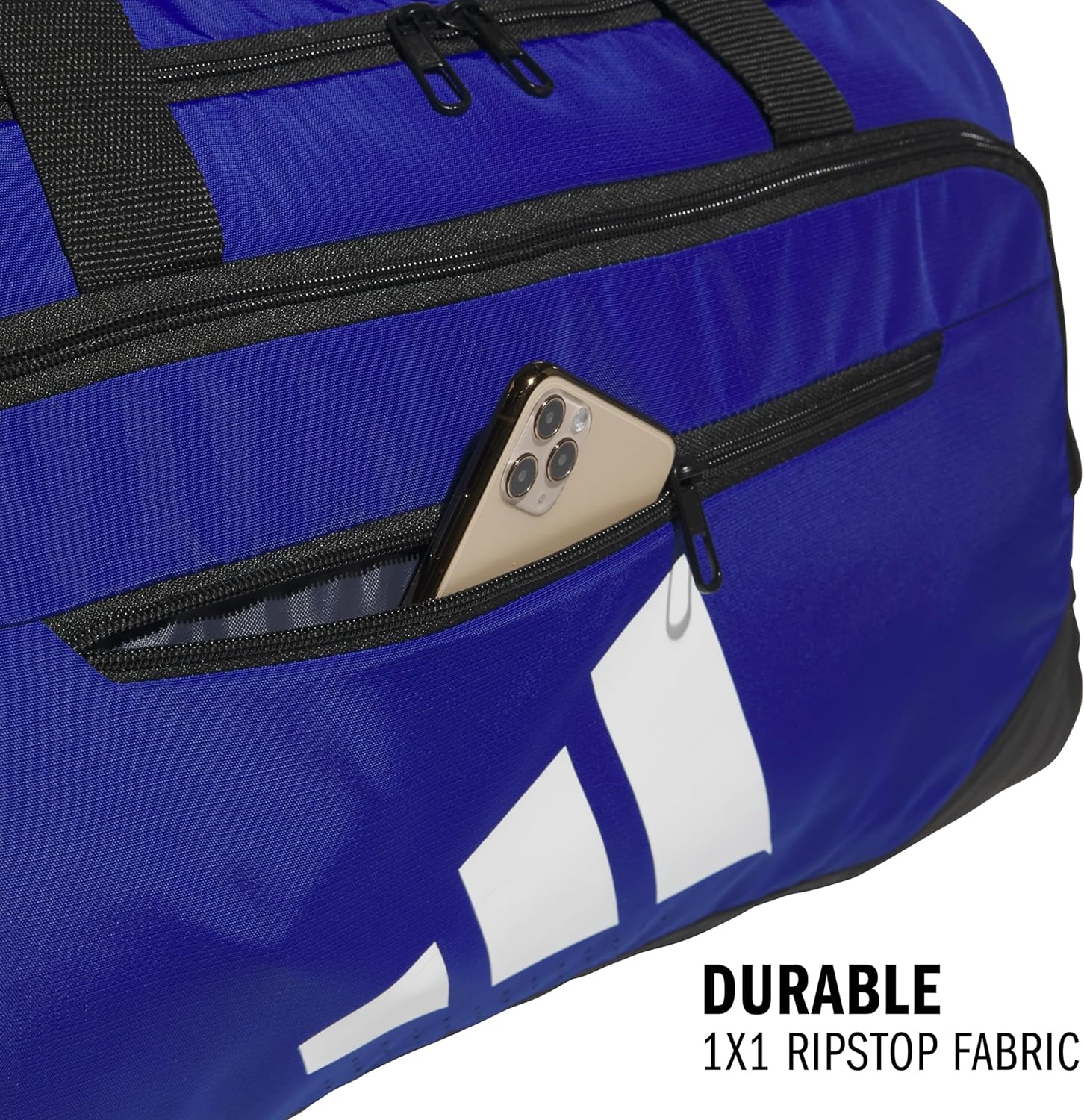image:imageadidas Defender 5 Duffel Bag Premium Duffle for Sports Gym amp TravelTeam Royal Blue