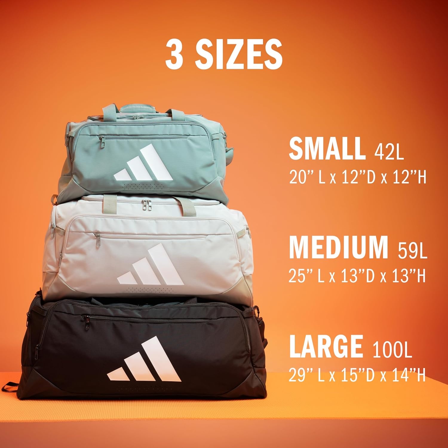 image:imageadidas Defender 5 Duffel Bag Premium Duffle for Sports Gym amp TravelTeam Royal Blue