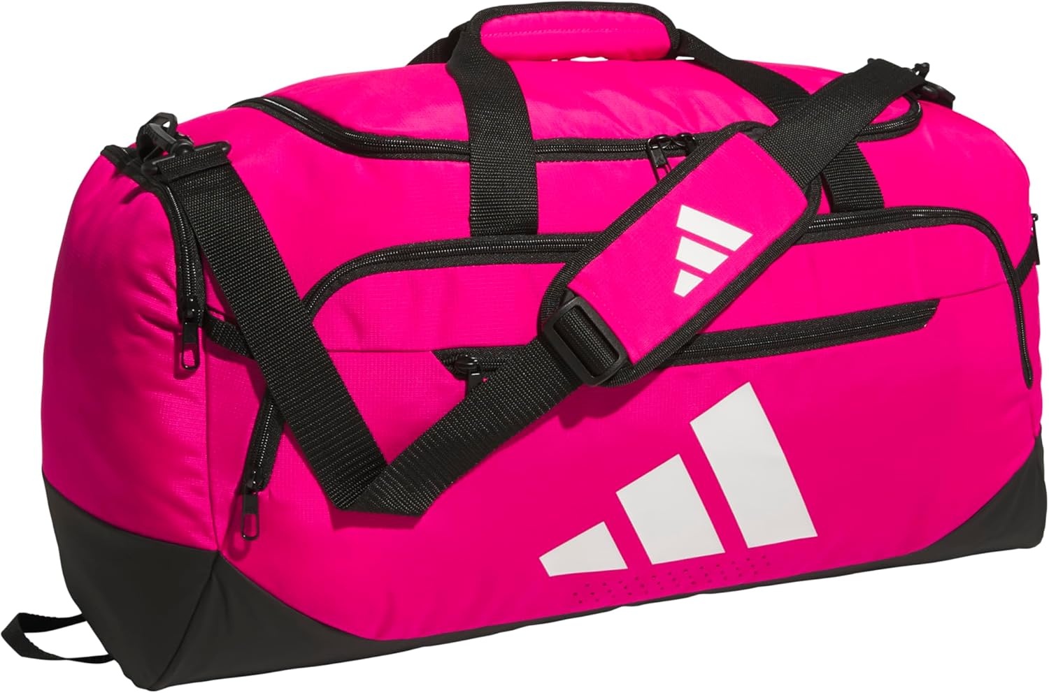 image:imageadidas Defender 5 Duffel Bag Premium Duffle for Sports Gym amp TravelTeam Shock Pink 2
