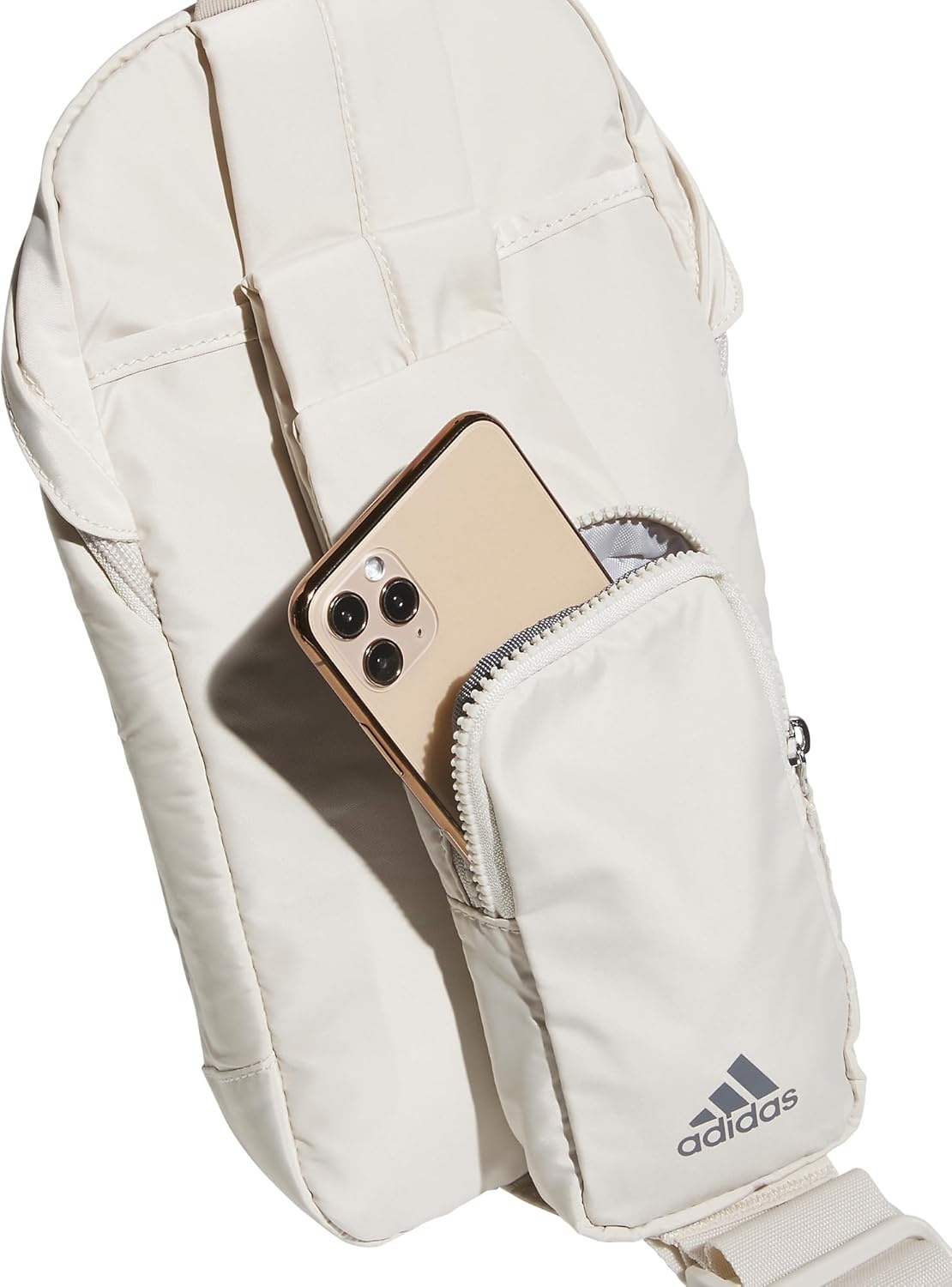 image:imageadidas Essentials 3 Sling Crossbody Bag 5L Wonder Alumina Grey One SizeAlumina BeigeGrey Four20